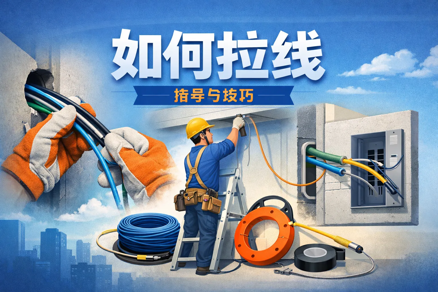 ppt制作如何拉线