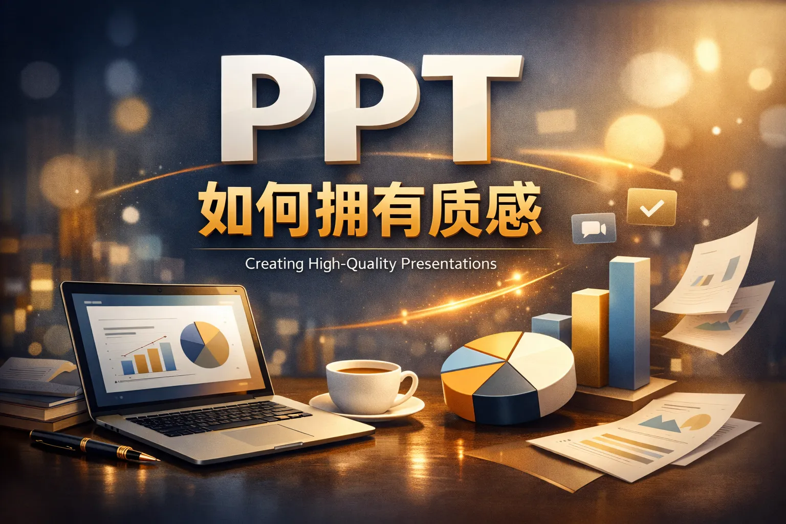 ppt如何拥有质感