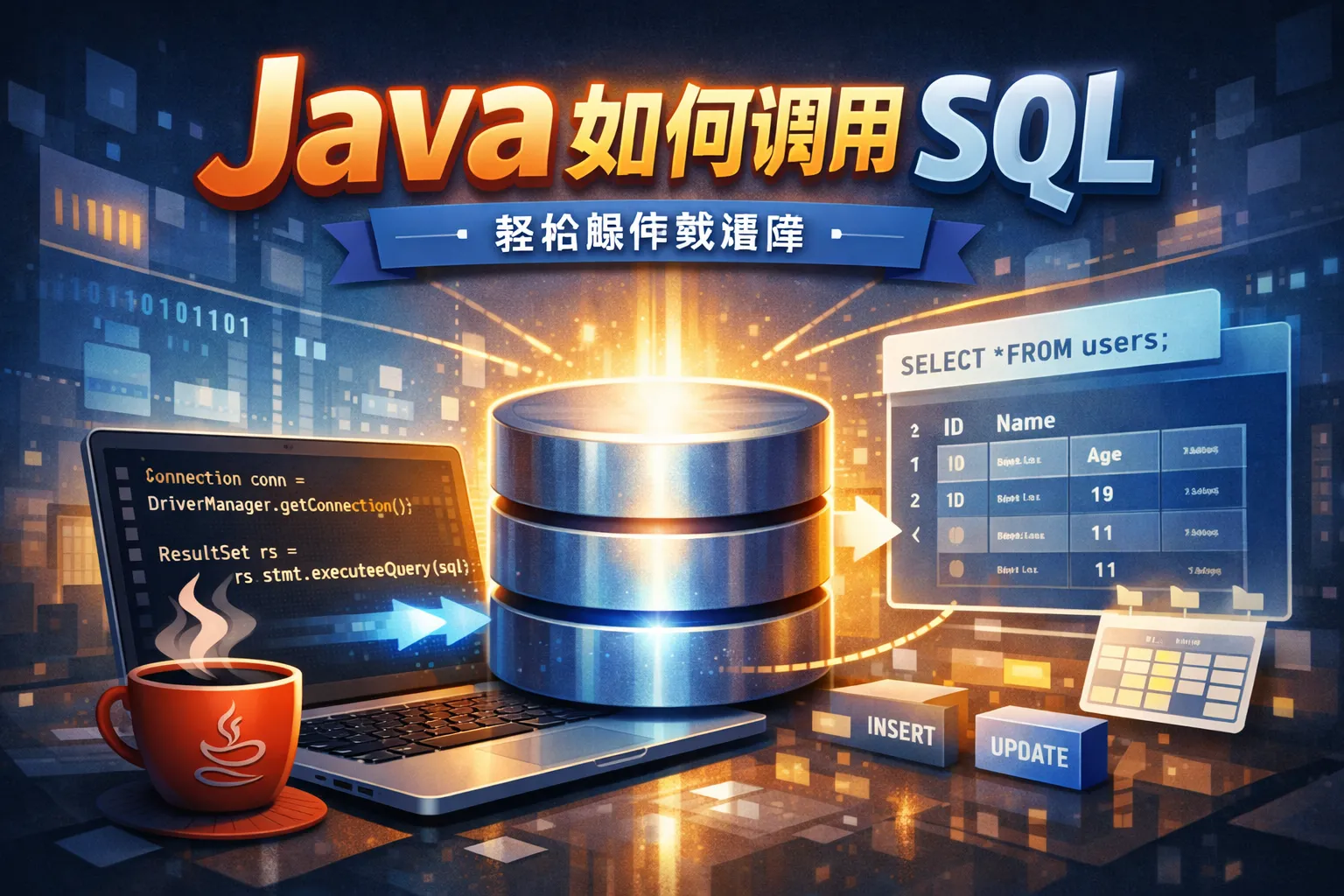 Java如何调用sql