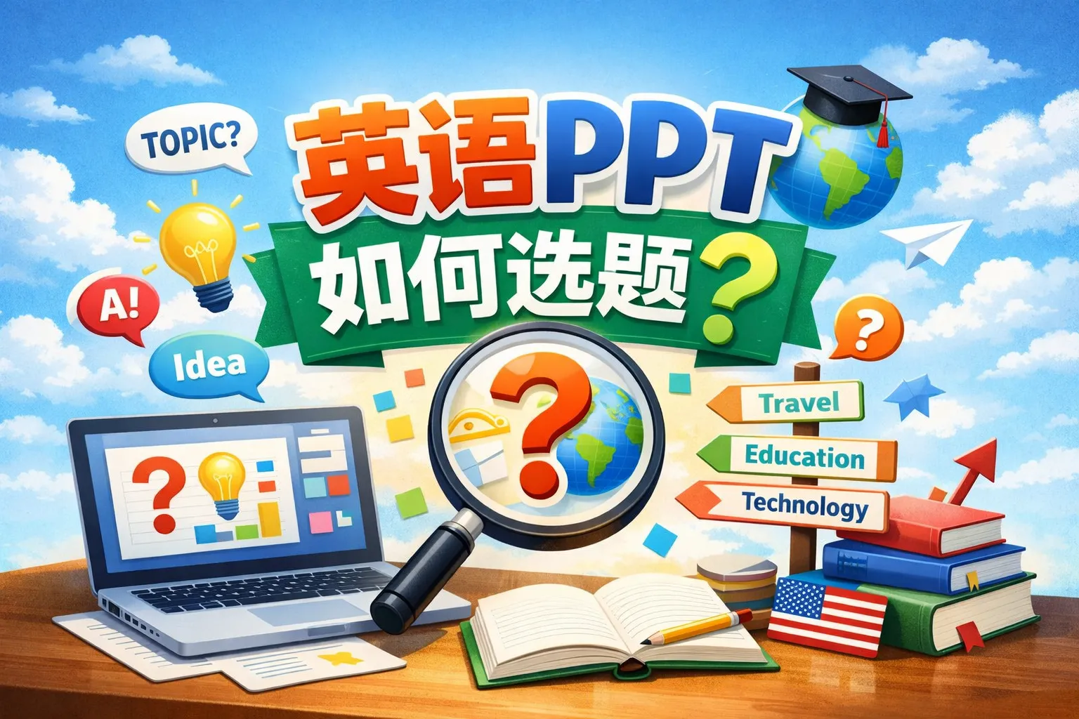 英语ppt如何选题