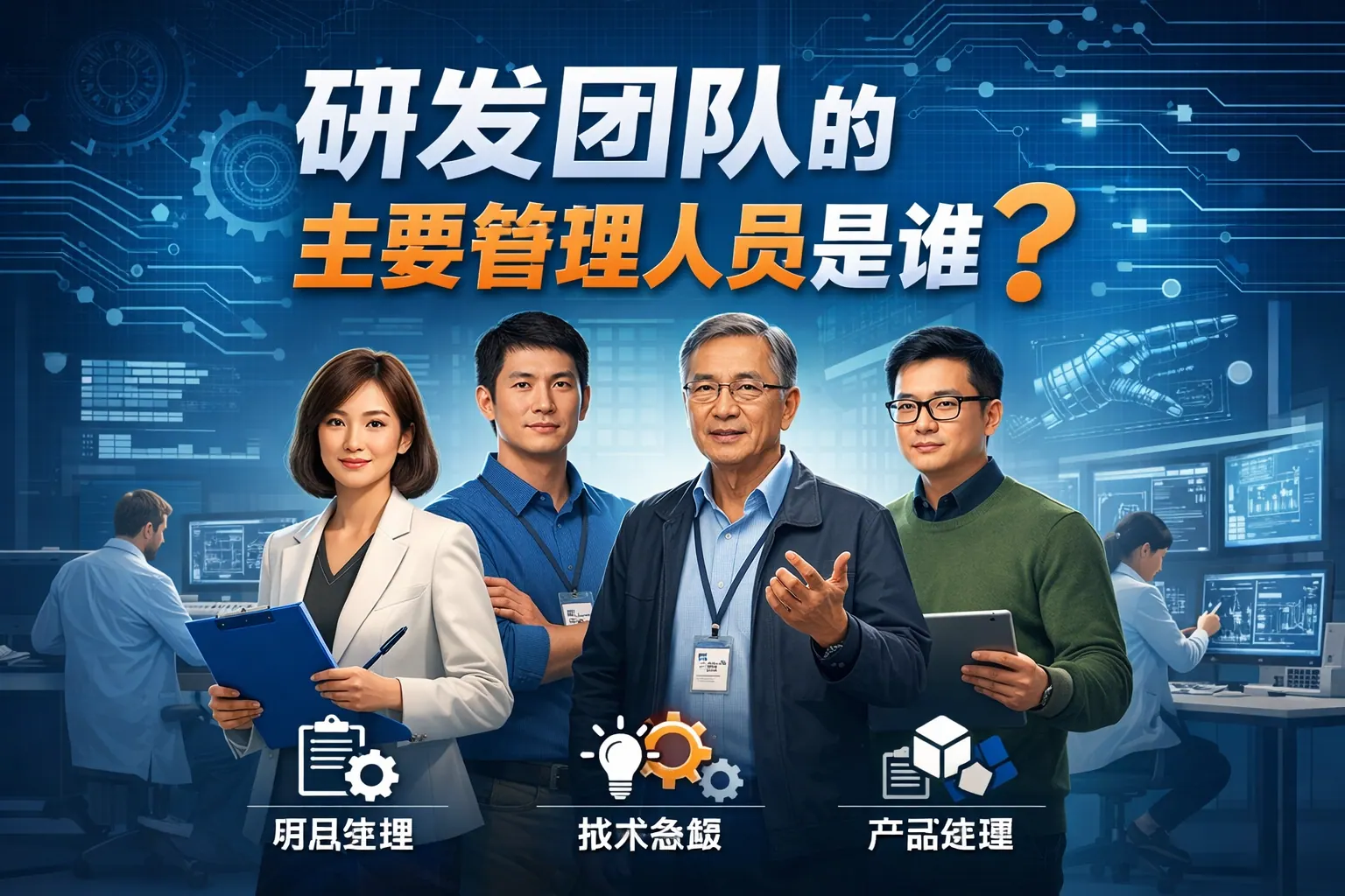 研发团队的主要管理人员是谁