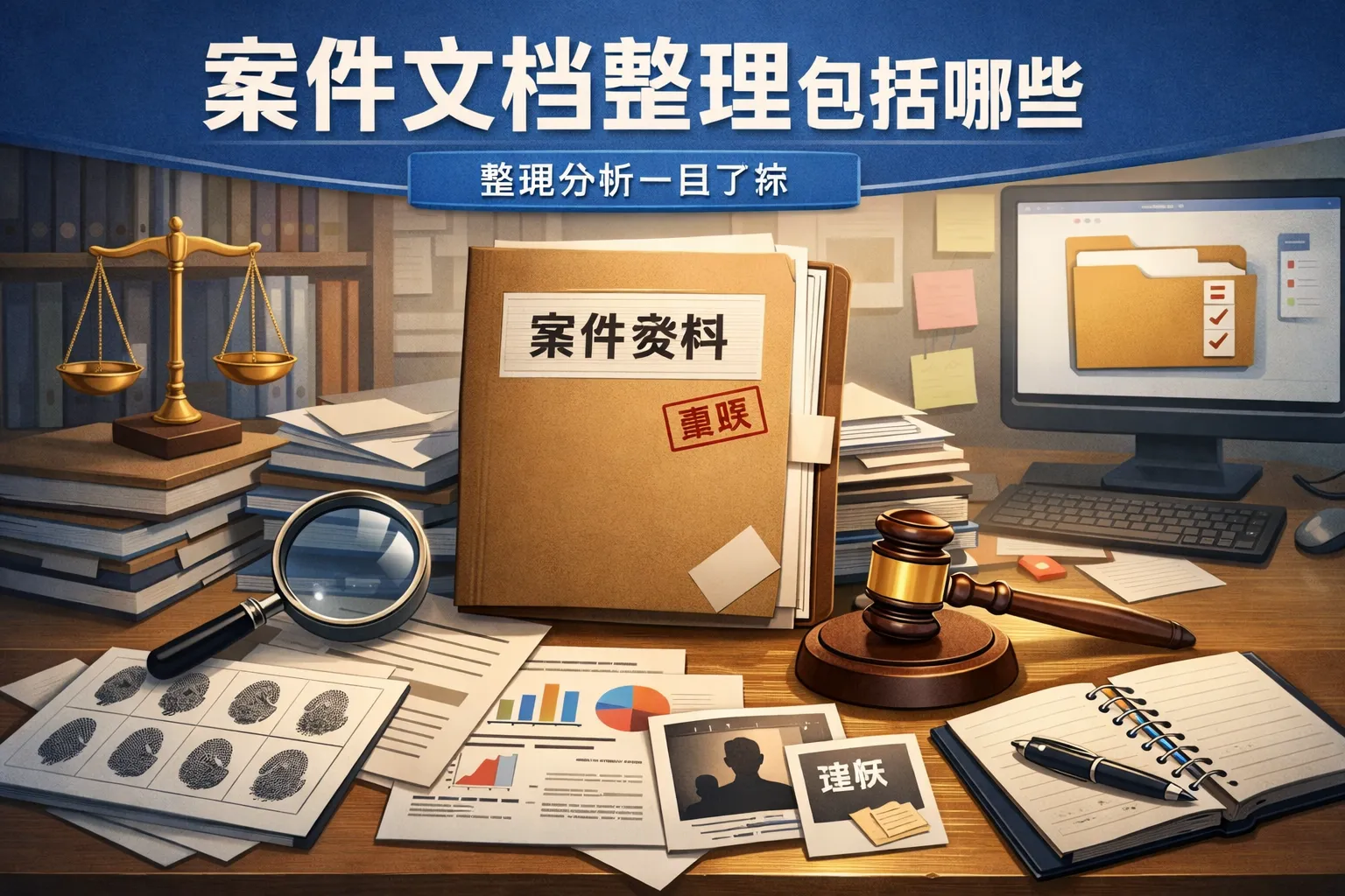 案件文档整理包括哪些