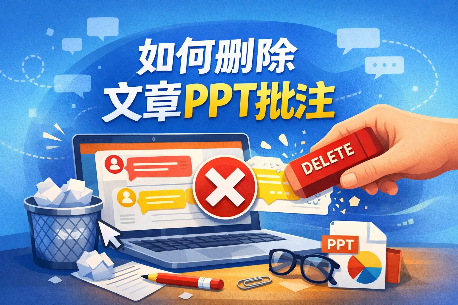 ppt 批注 如何删除