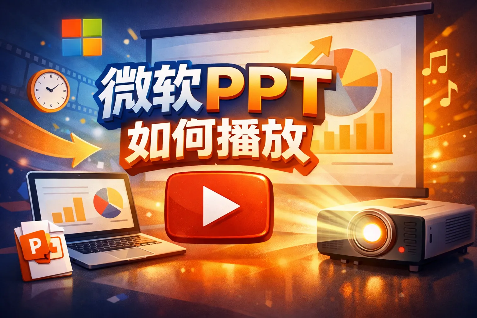 微软ppt如何播放