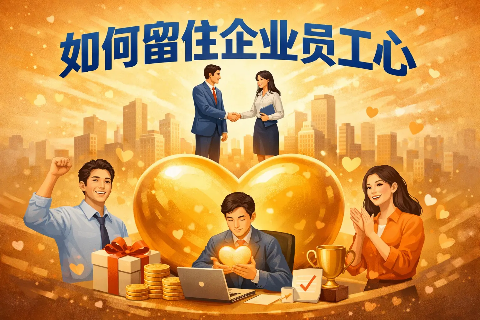 如何留住企业员工心
