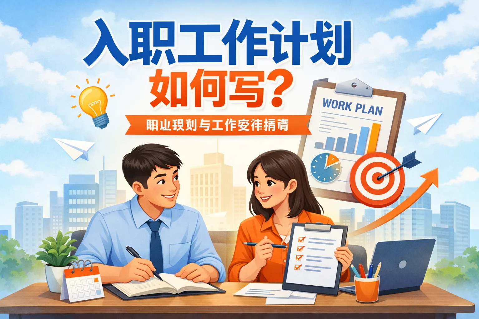 入职工作计划如何写
