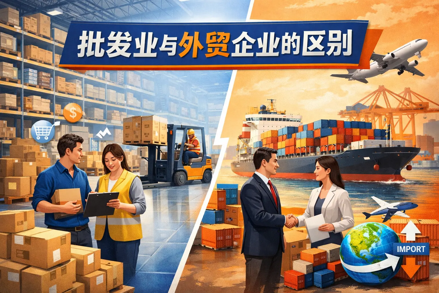 批发业与外贸企业的区别