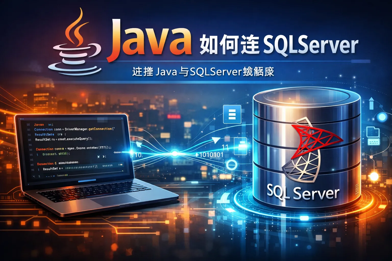 java如何连sqlsever