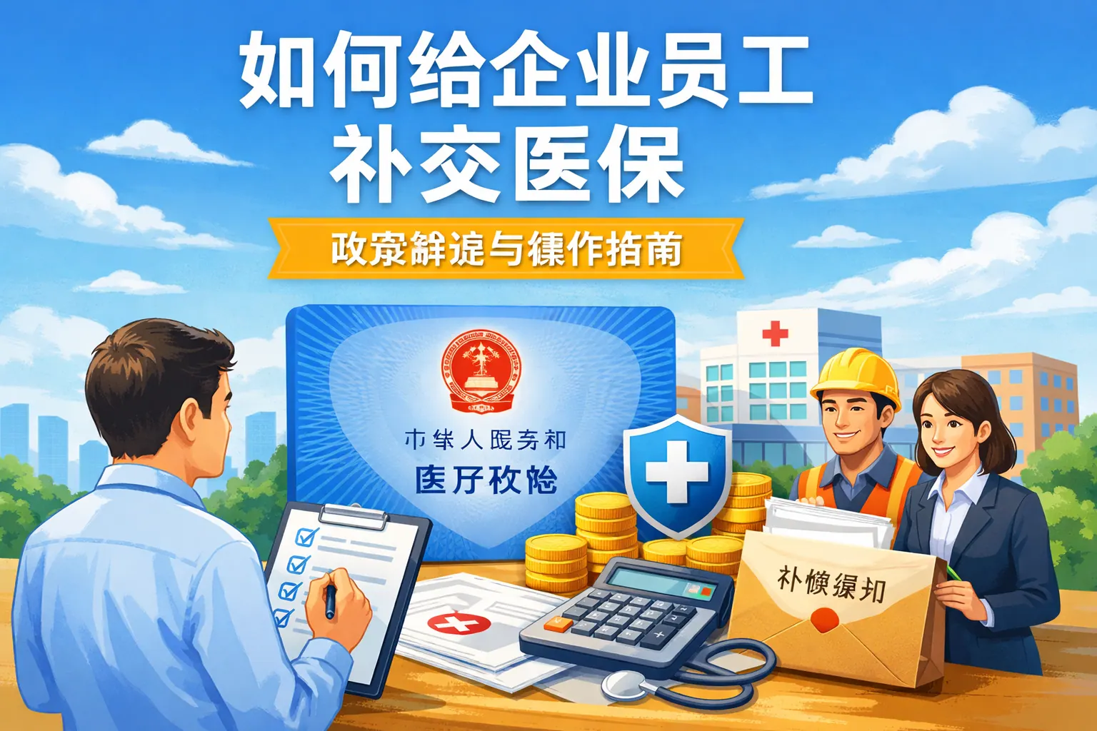 如何给企业员工补交医保