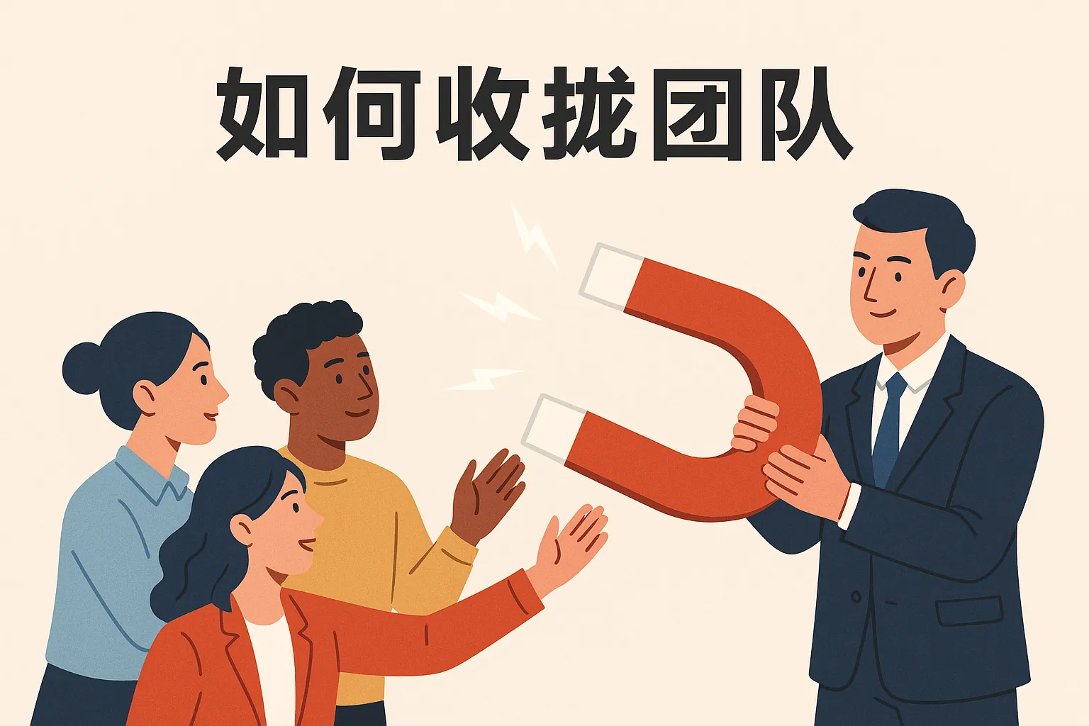 如何收拢团队