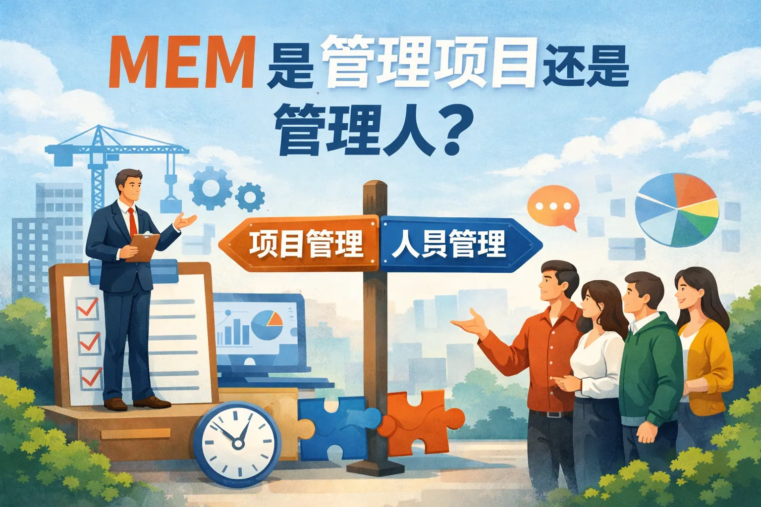 mem是管理项目还是人