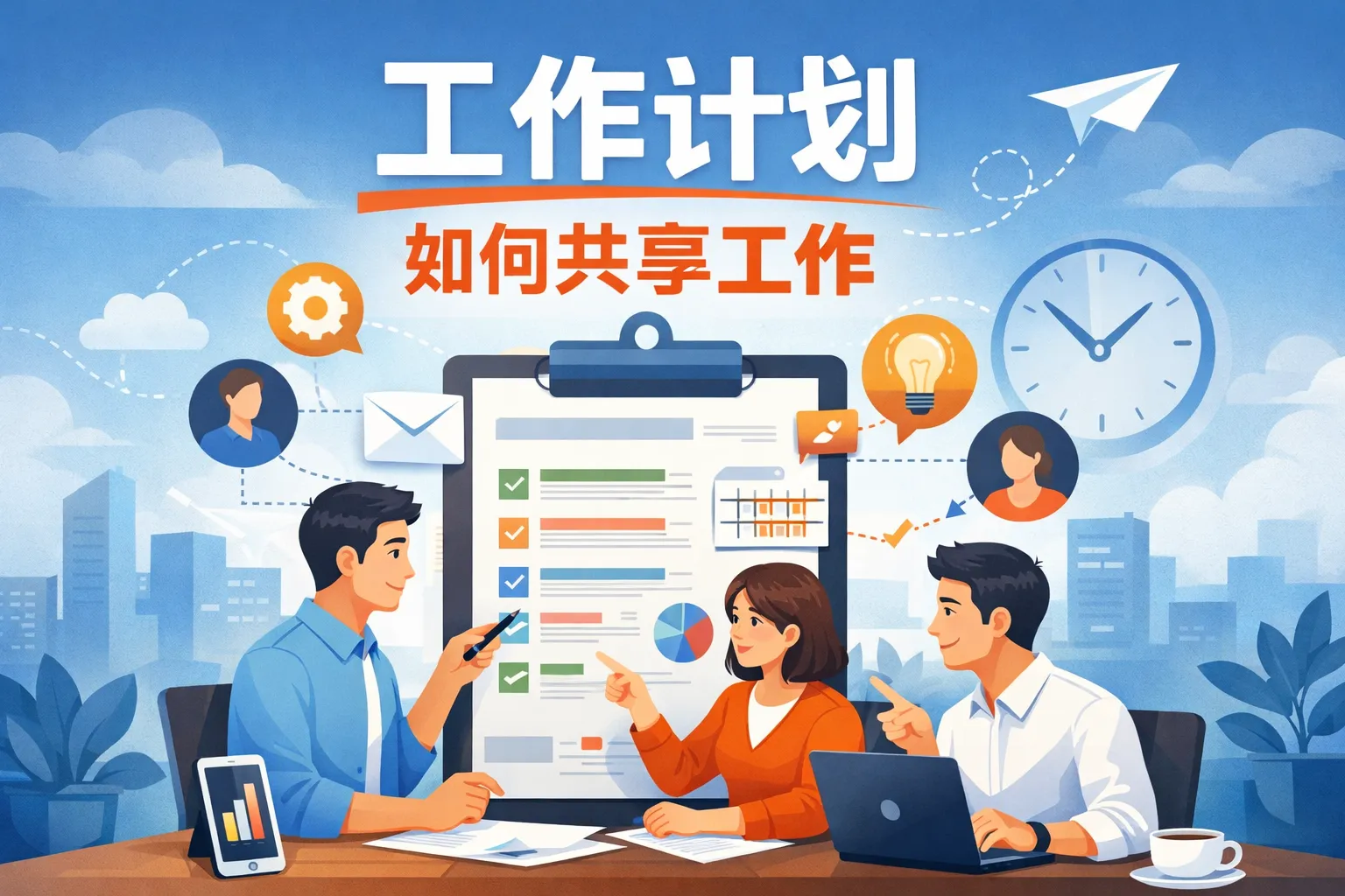 工作计划如何共享工作