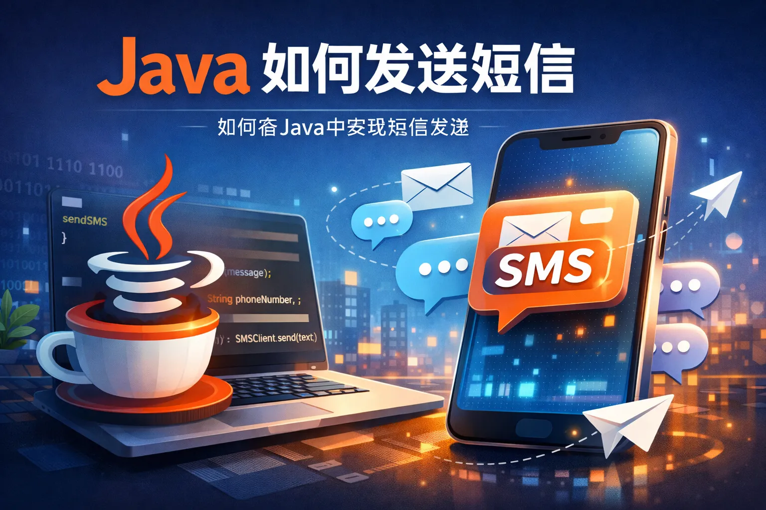 java如何发送短信