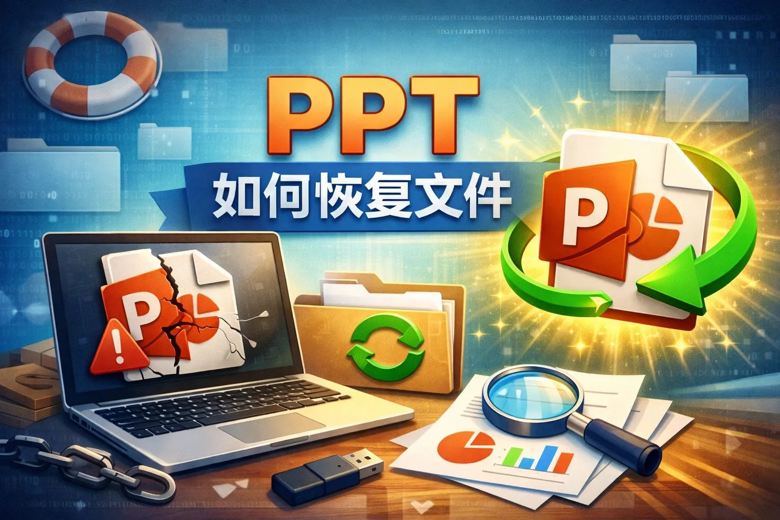 ppt如何恢复文件