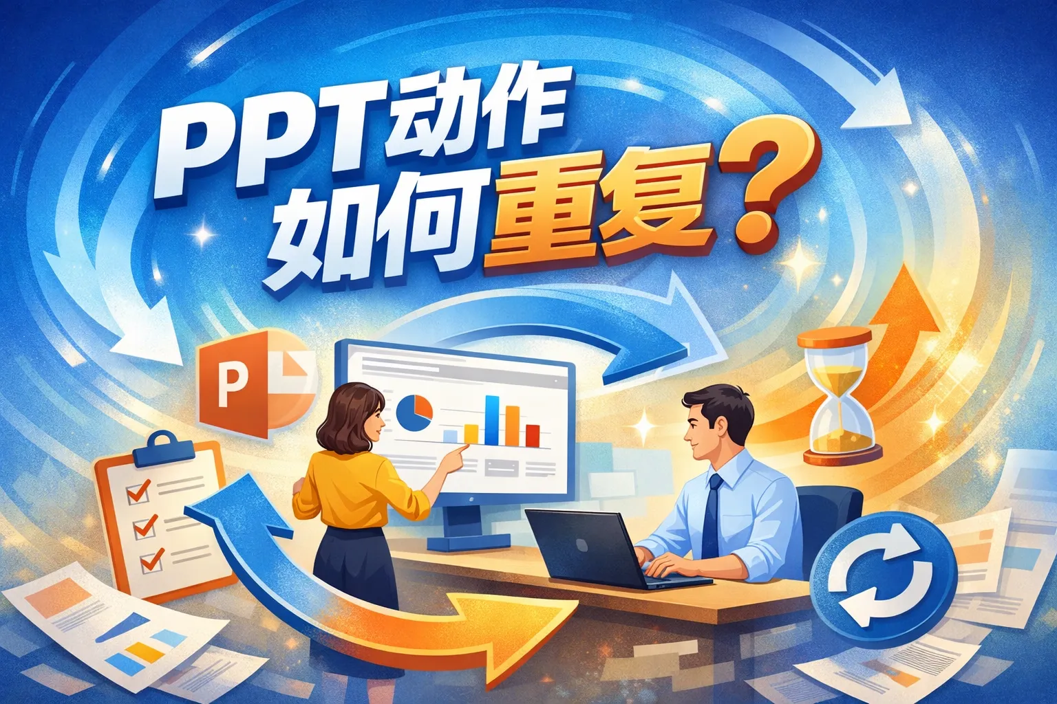 ppt动作如何重复