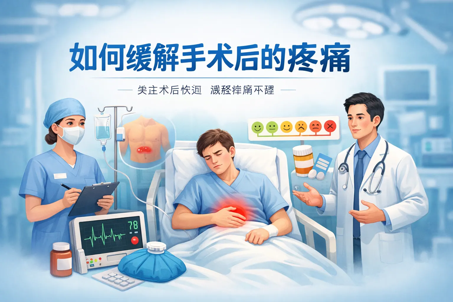 如何缓解手术后的疼痛ppT