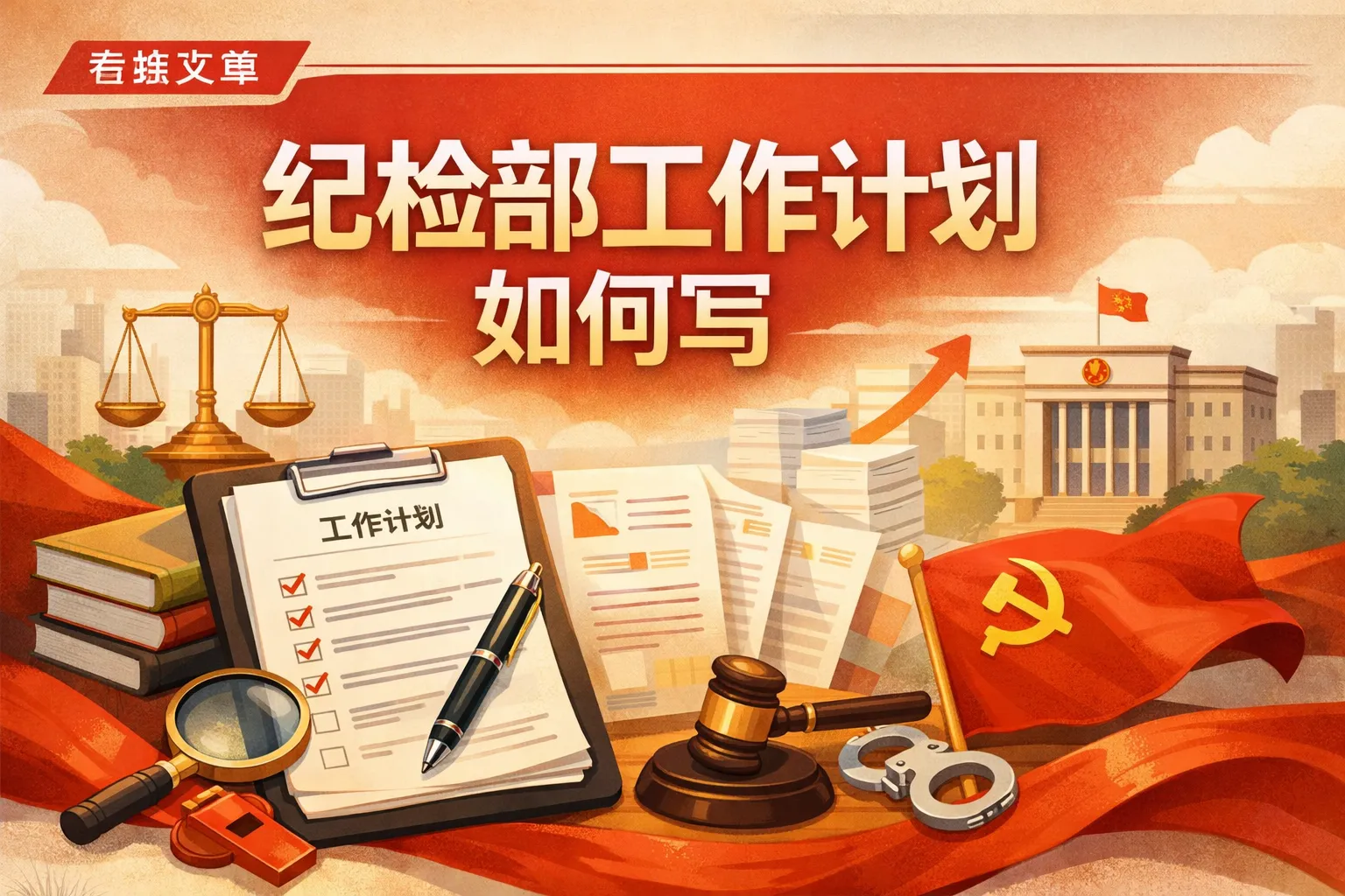 纪检部工作计划如何写