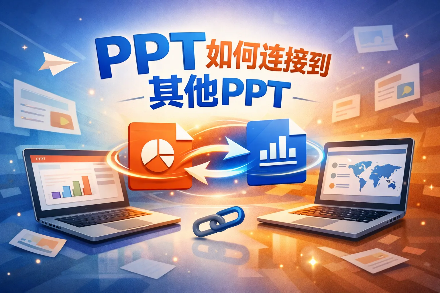 ppt如何连接到其他ppt