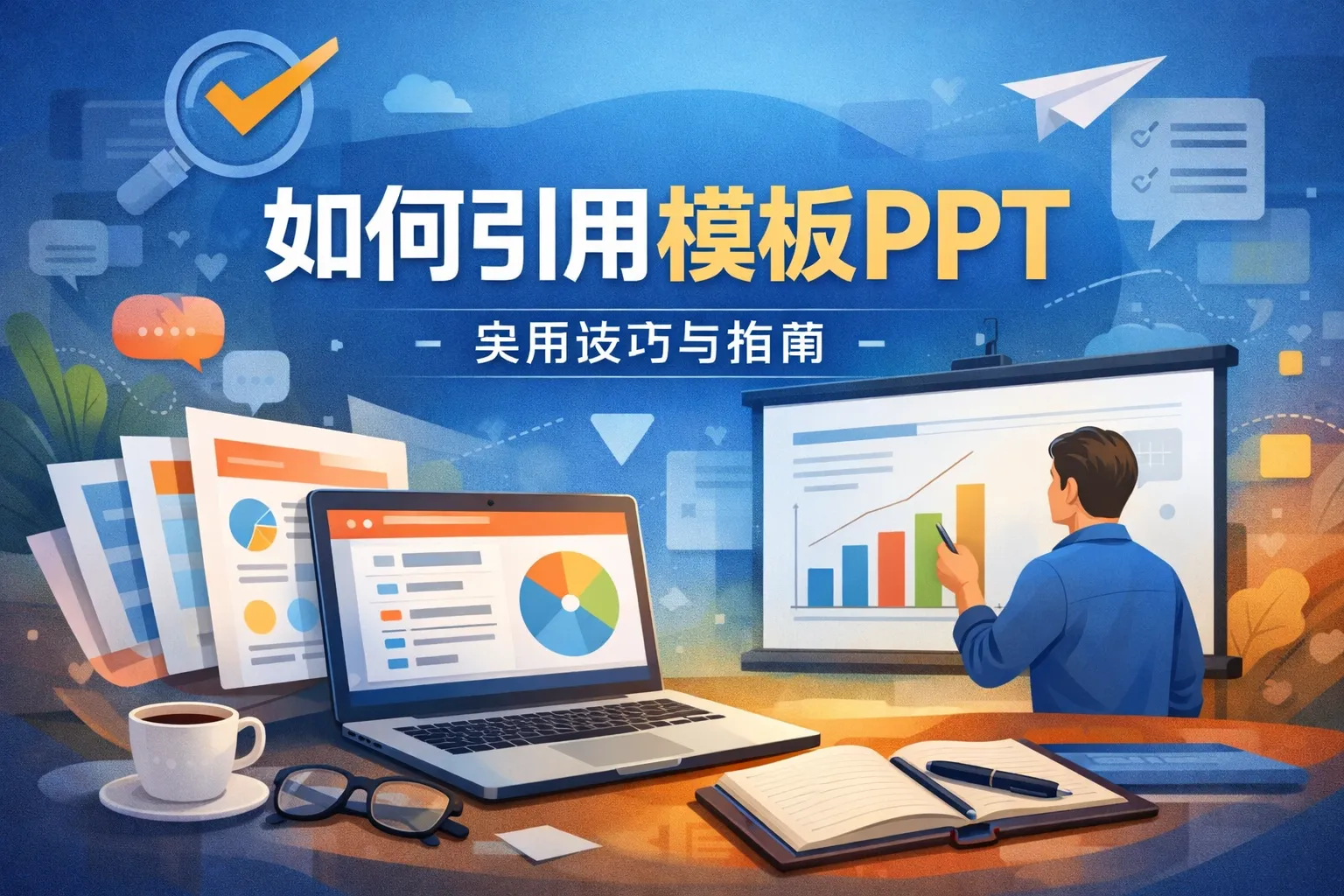 如何引用模板ppt