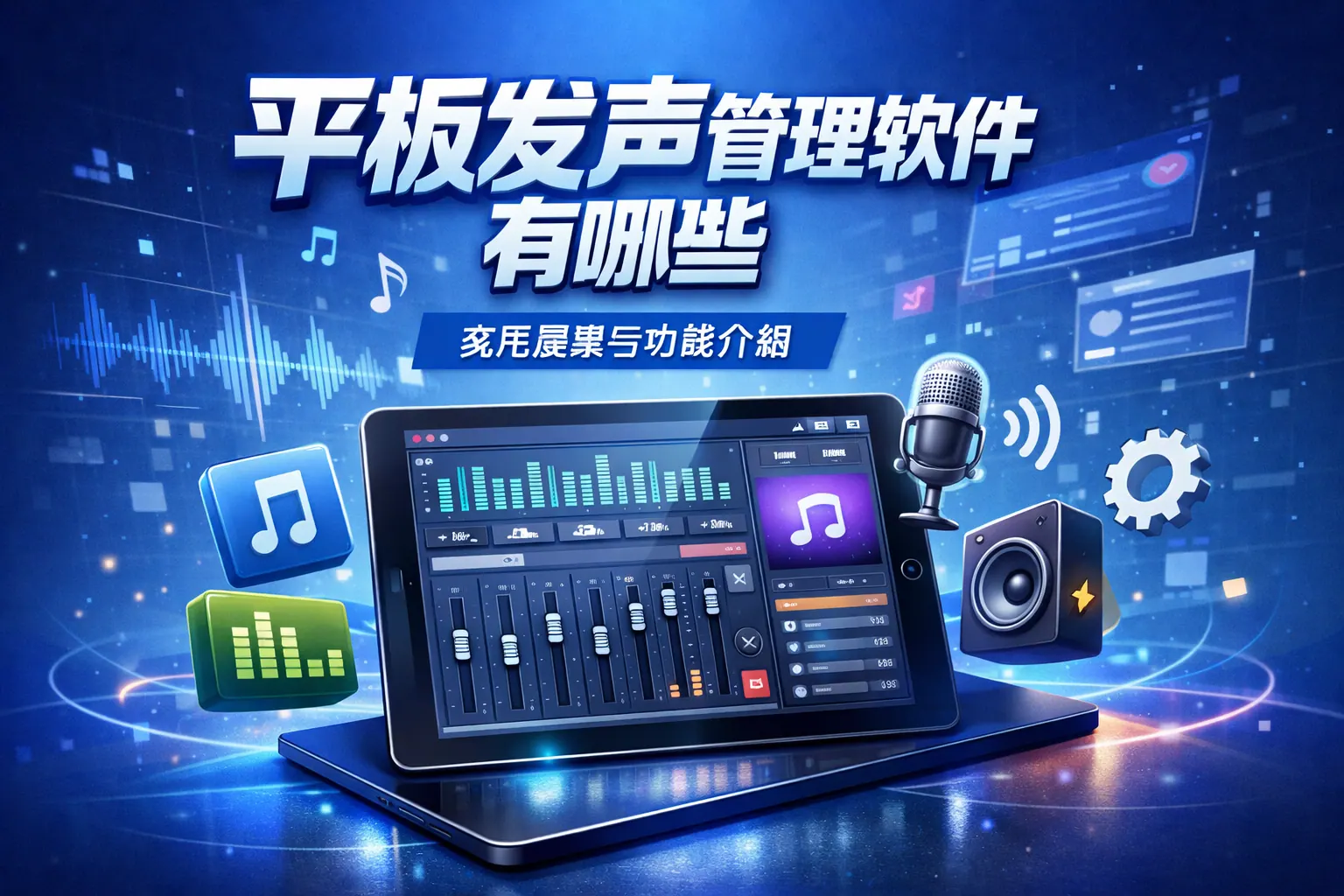 平板发声管理软件有哪些