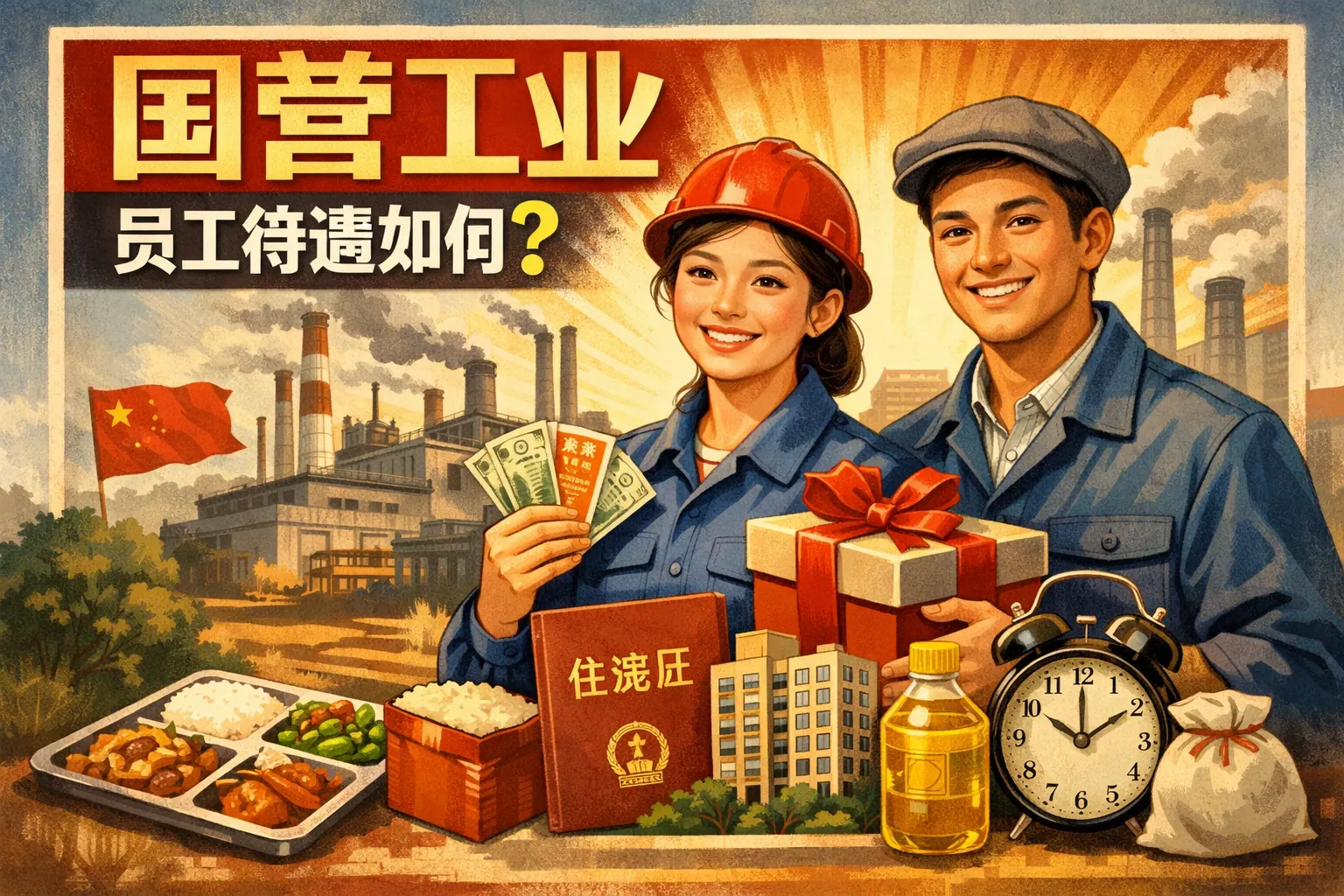 国营工业员工待遇如何