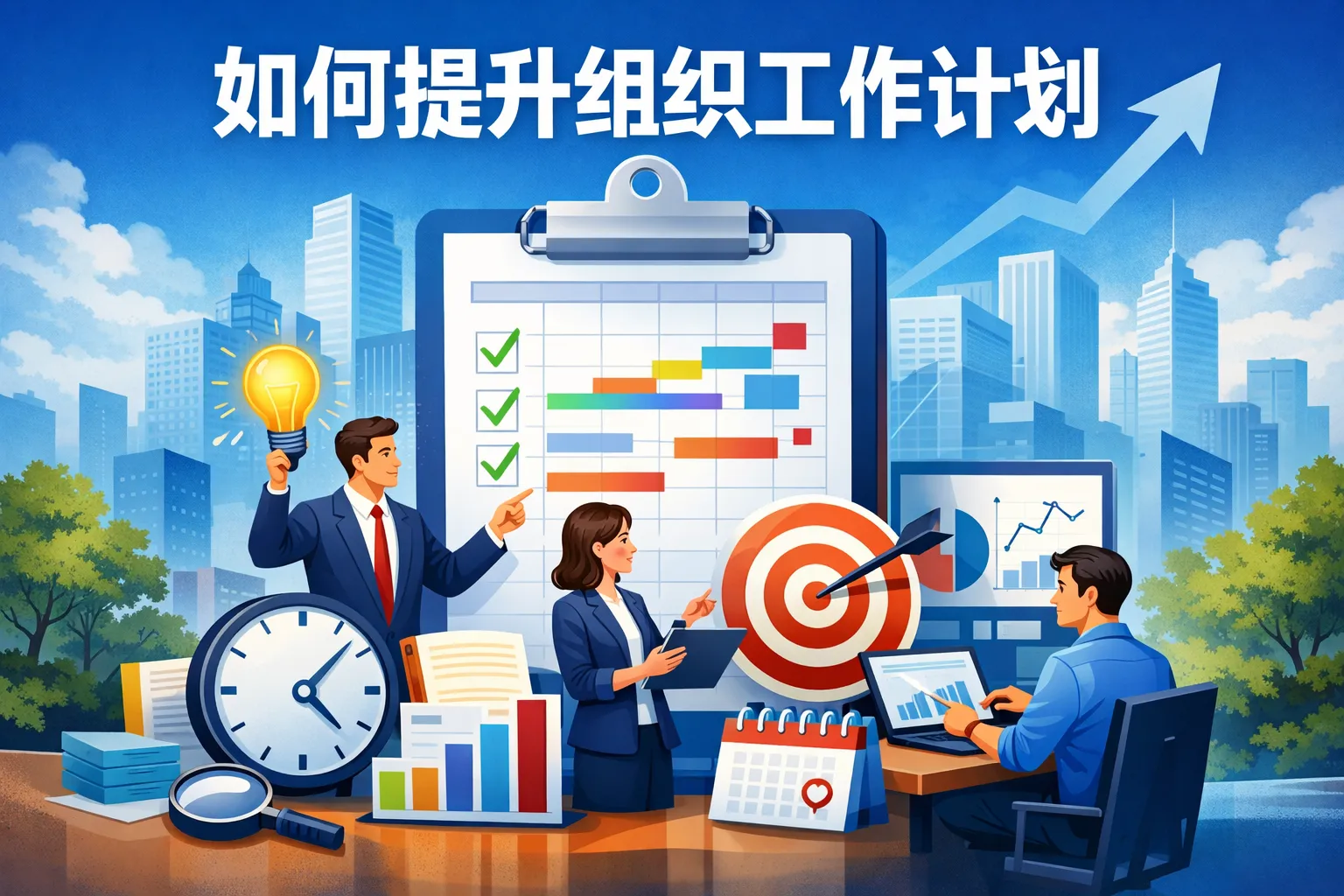 如何提升组织工作计划