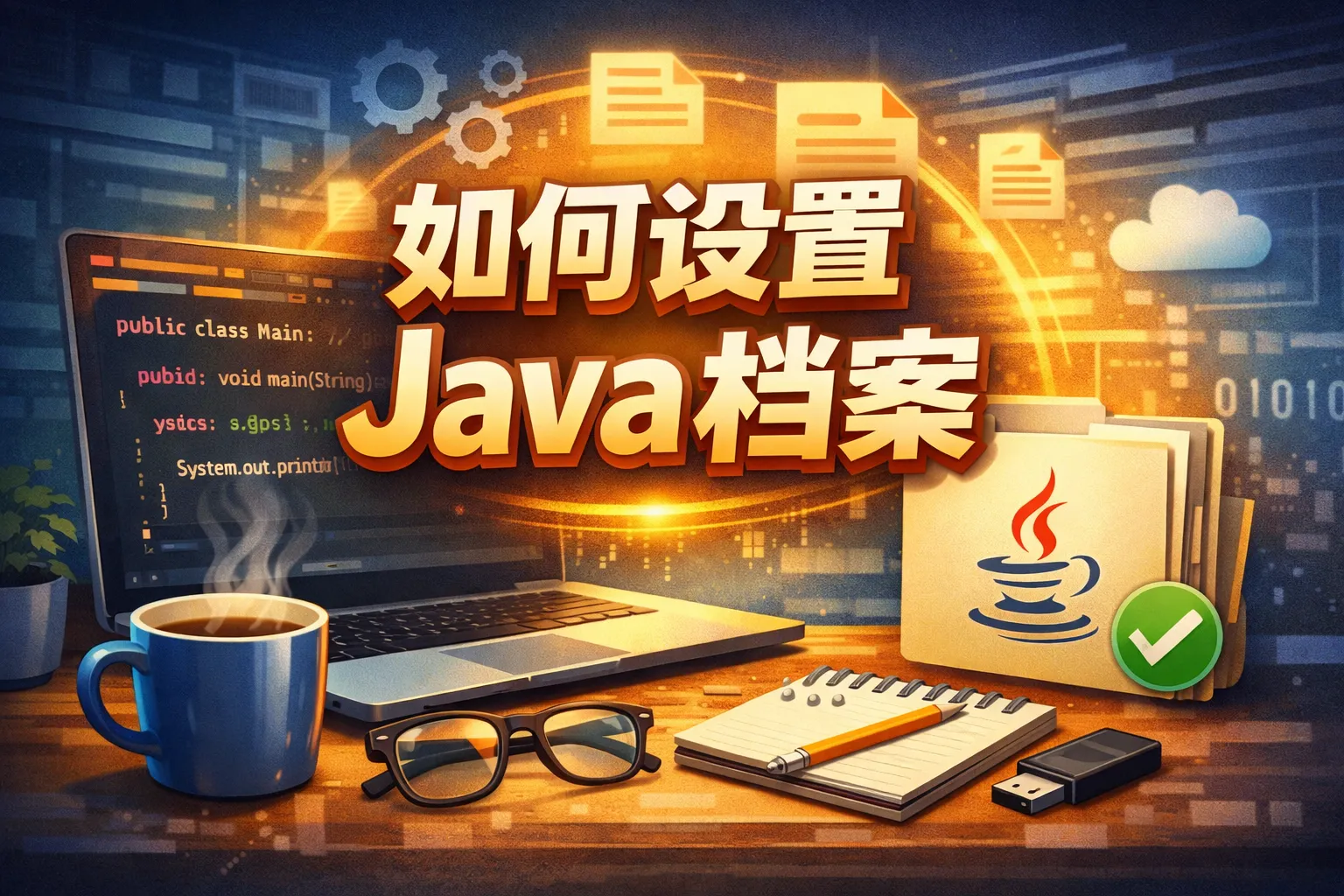 如何设置java档案
