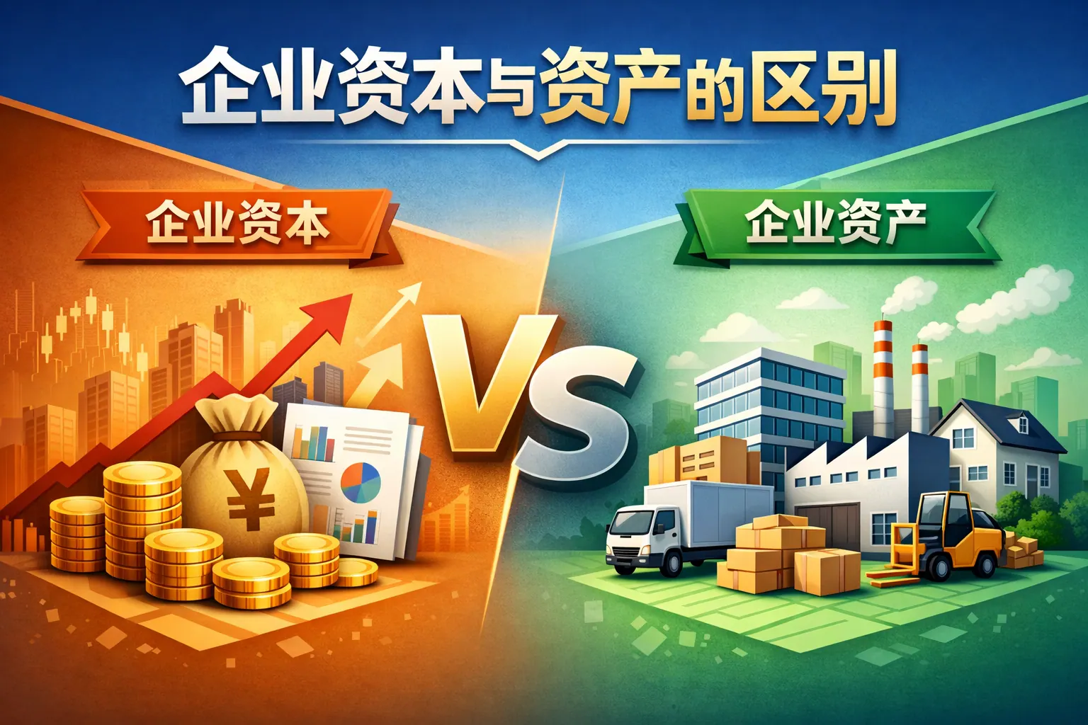 企业资本与资产的区别