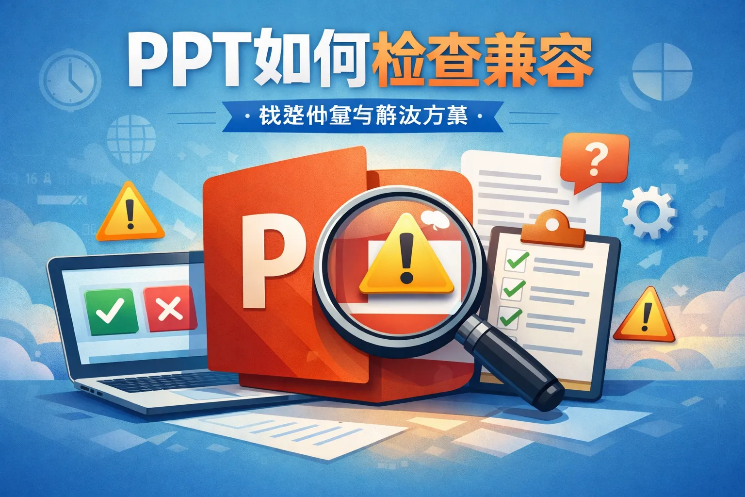 ppt如何检查兼容