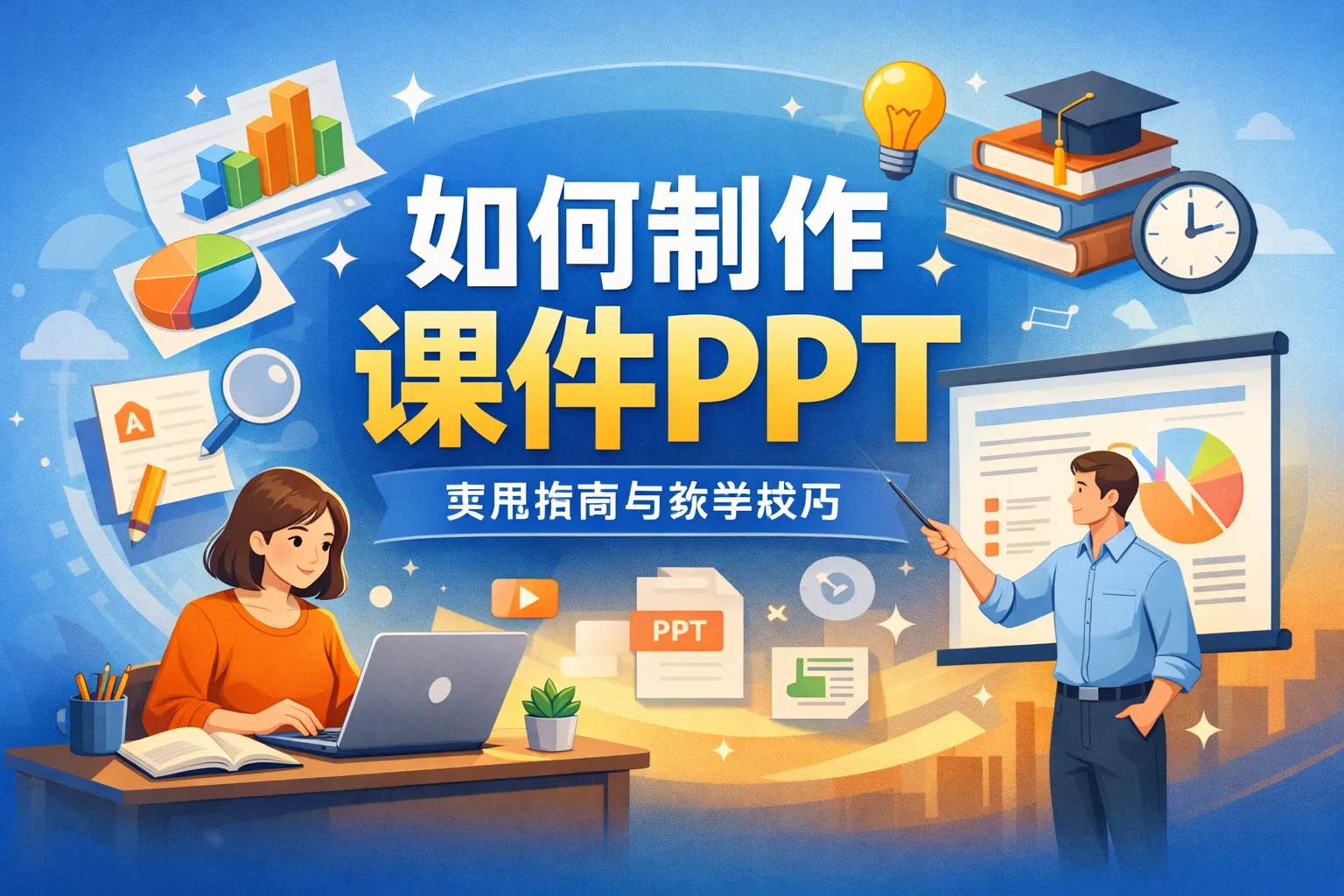 如何制做课件ppt