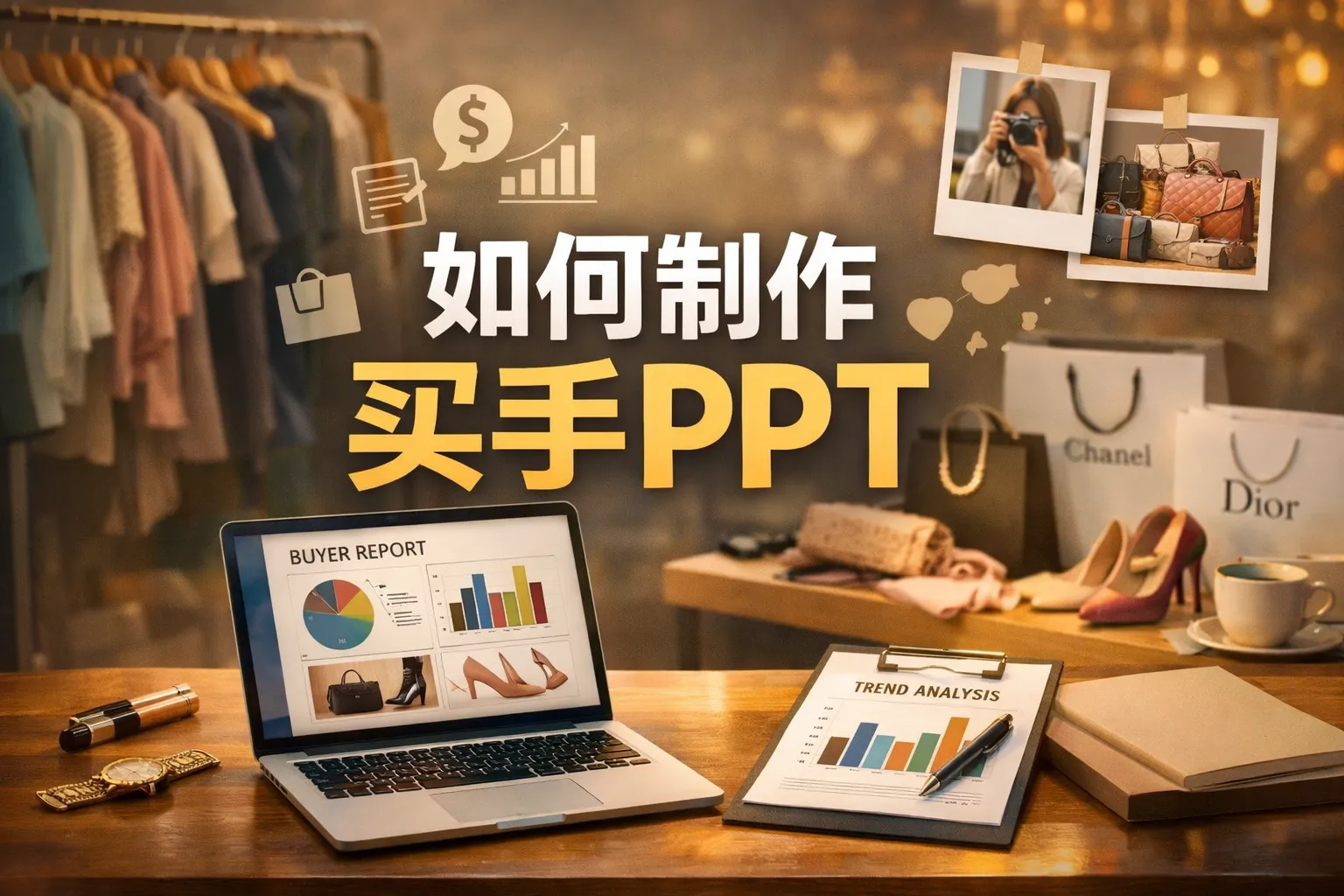 如何制作买手ppt