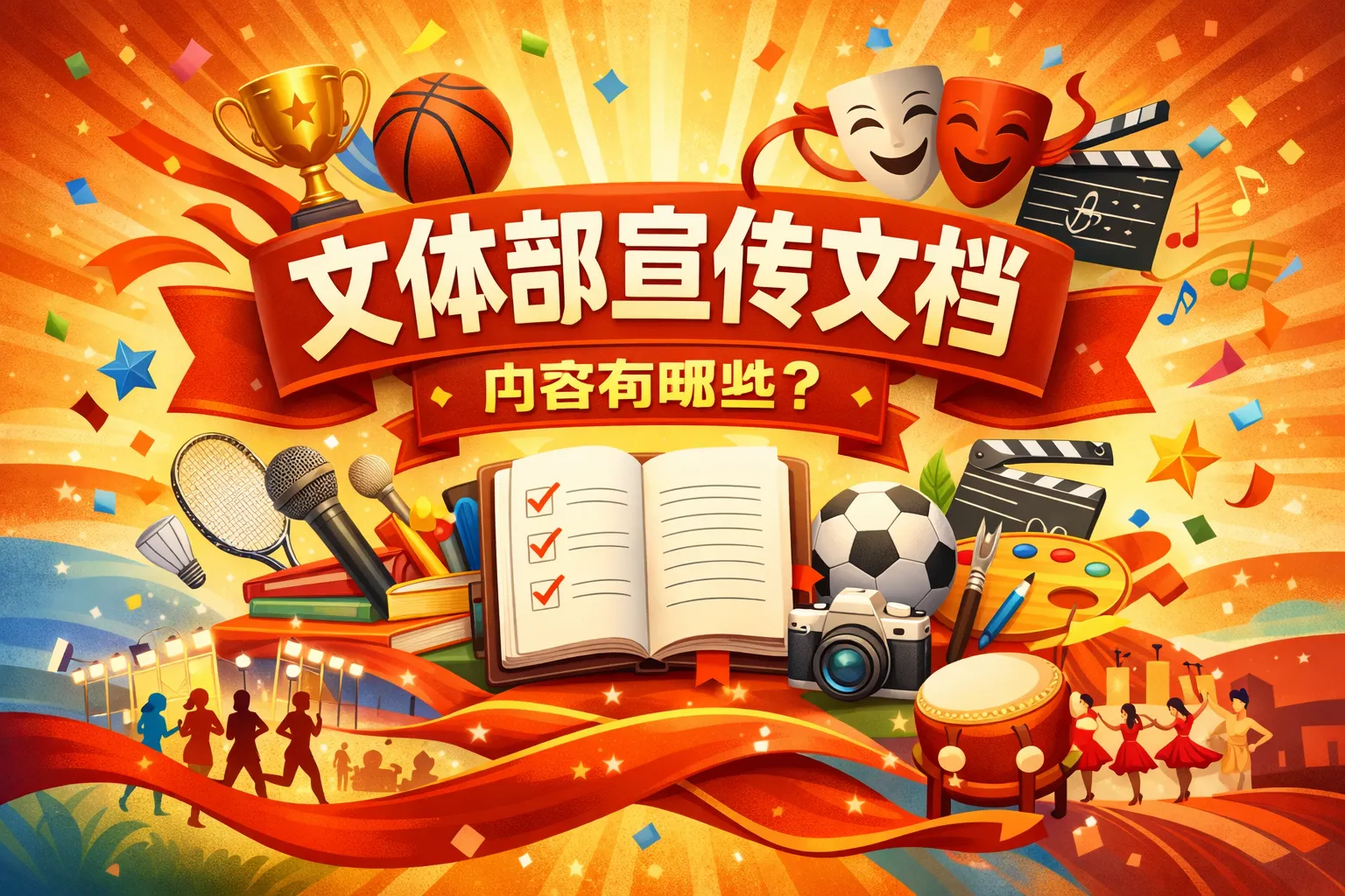 文体部宣传文档内容有哪些