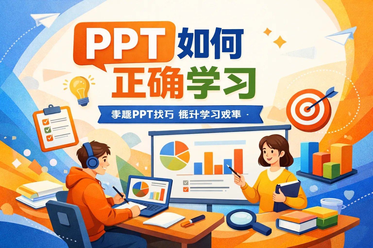 ppt如何正确学习