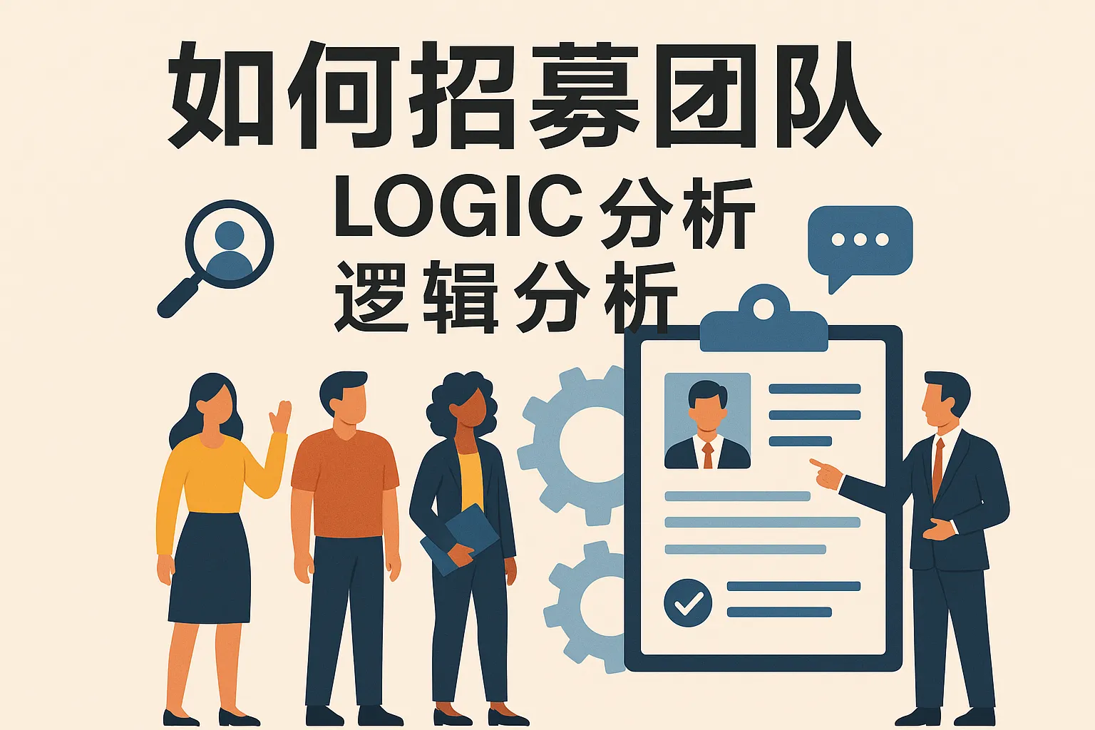 如何招募团队逻辑分析