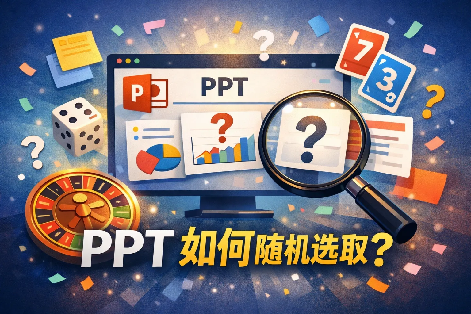 ppt如何随机选取