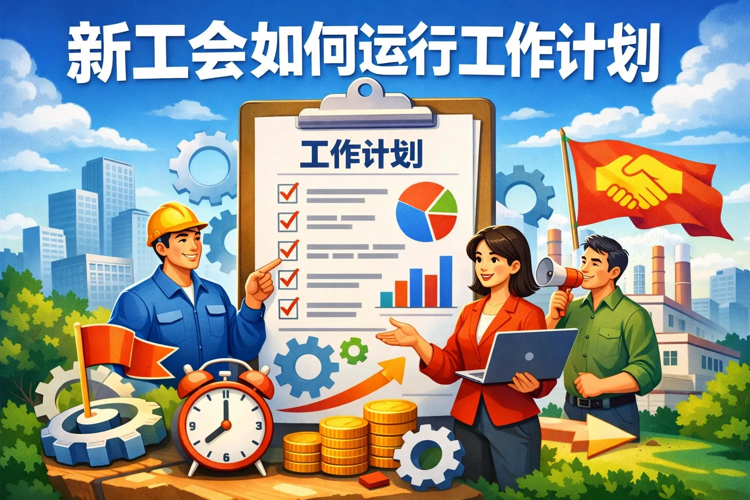 新工会如何运行工作计划