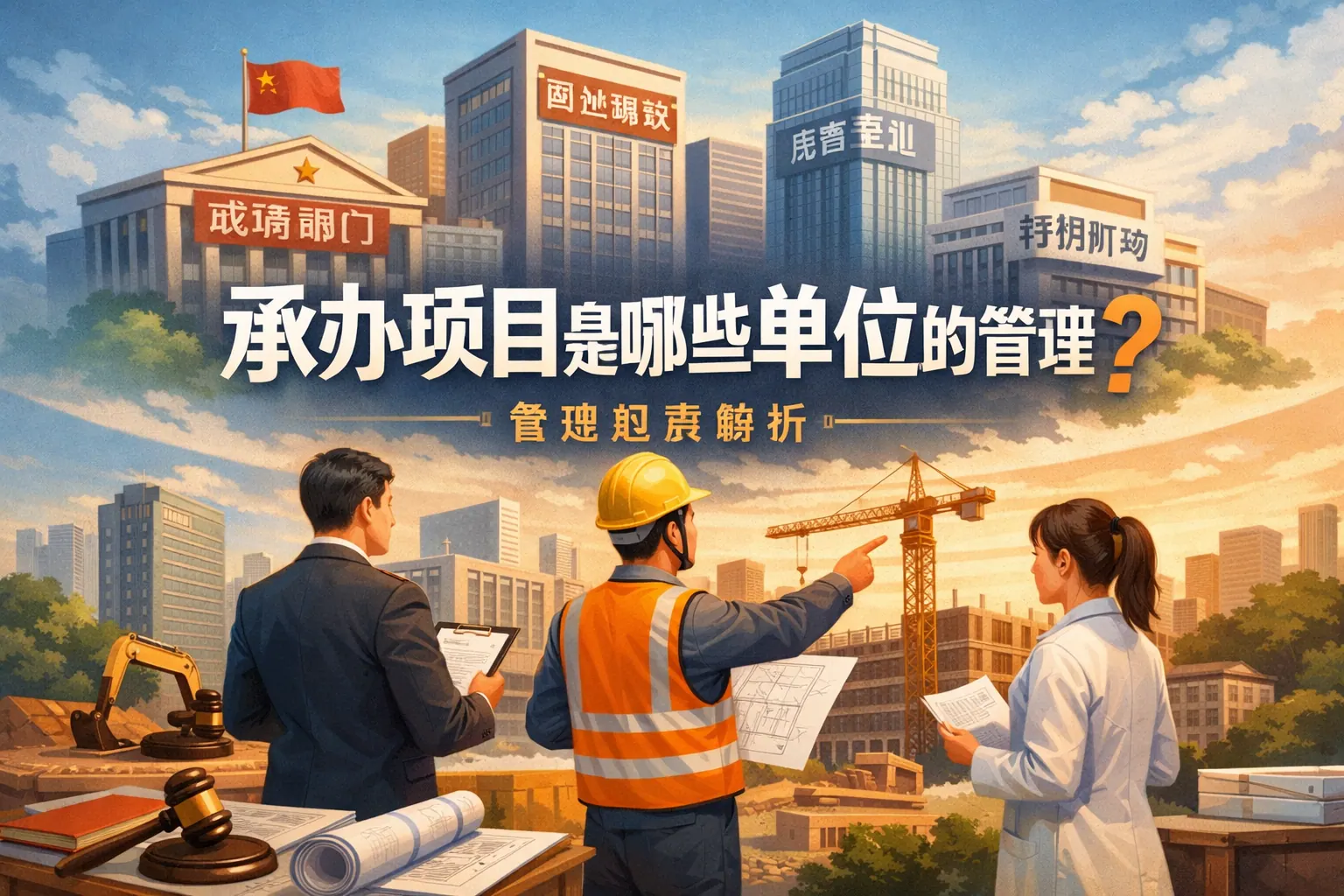 承办项目是哪些单位的管理