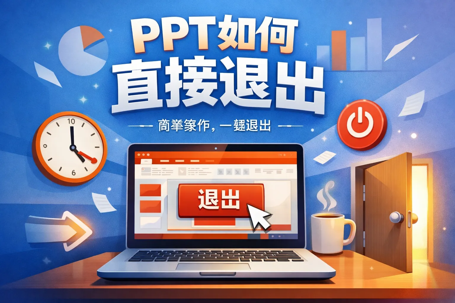 ppt如何 直接退出