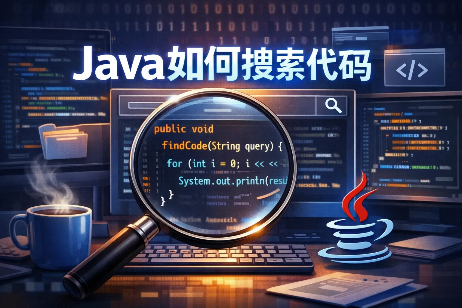 java如何搜索代码