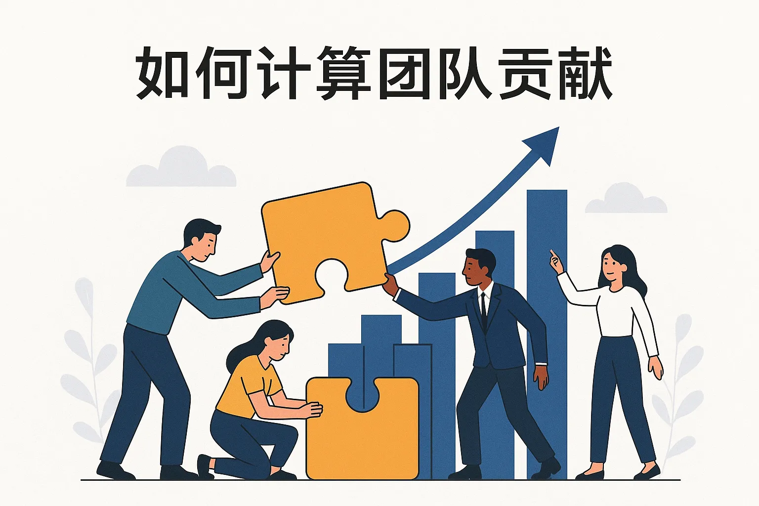 如何计算团队贡献