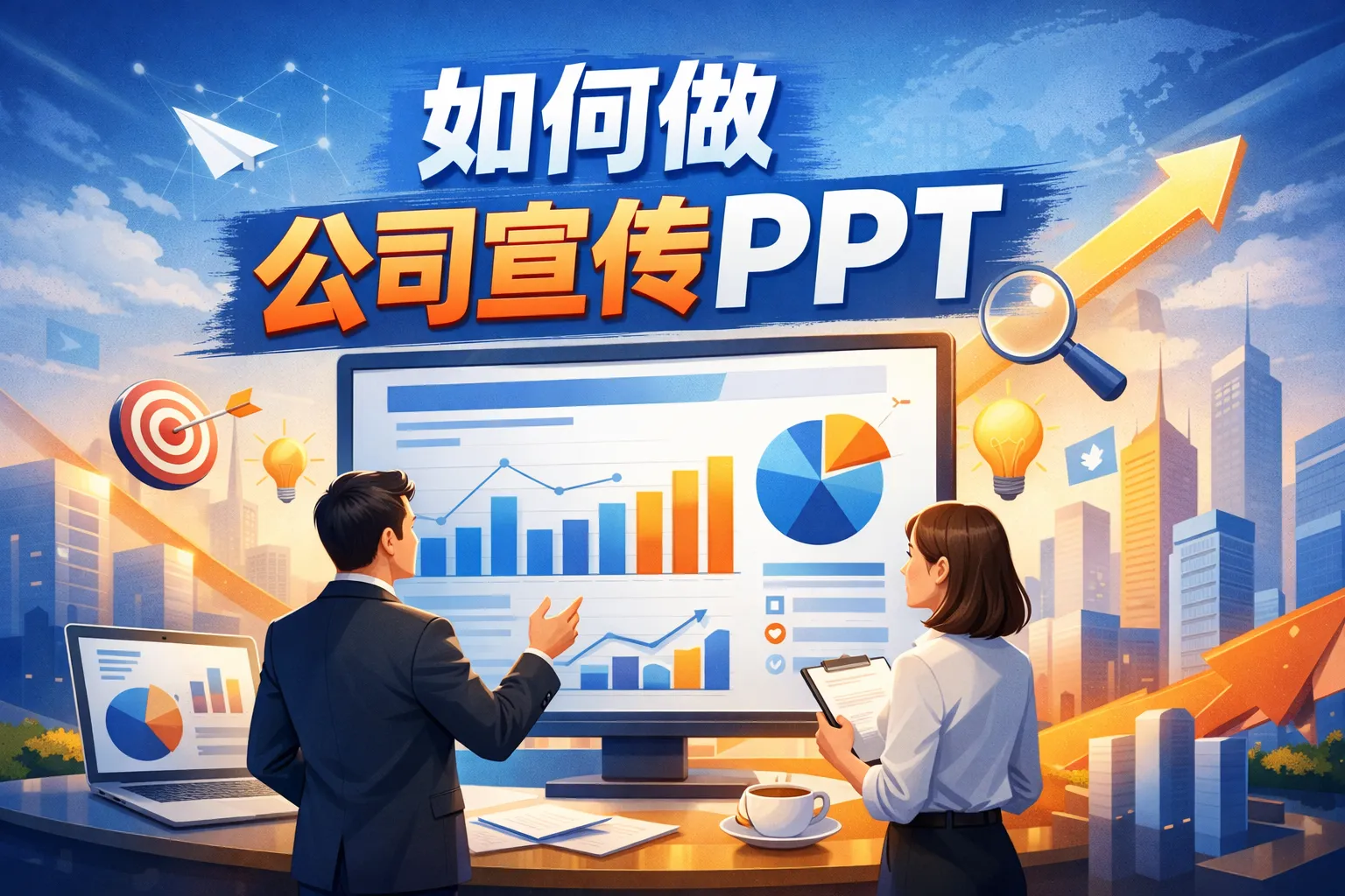 如何做公司宣传ppt