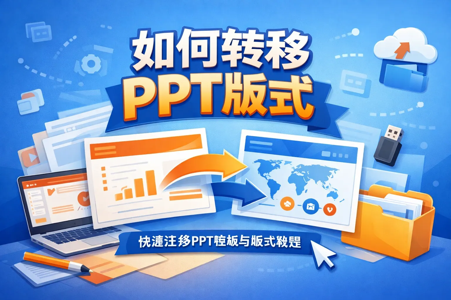 如何转移ppt版式