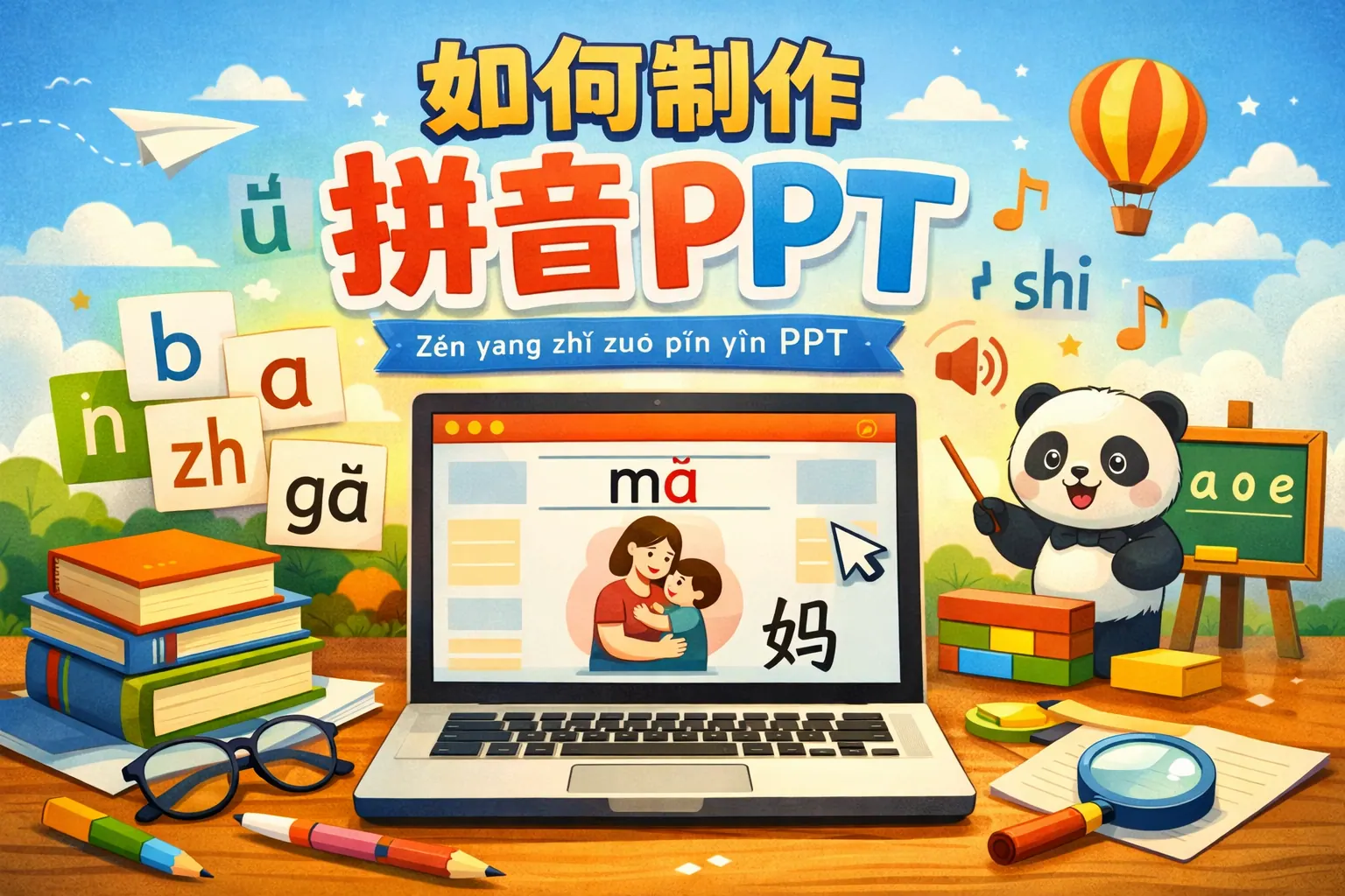 如何制作拼音ppt