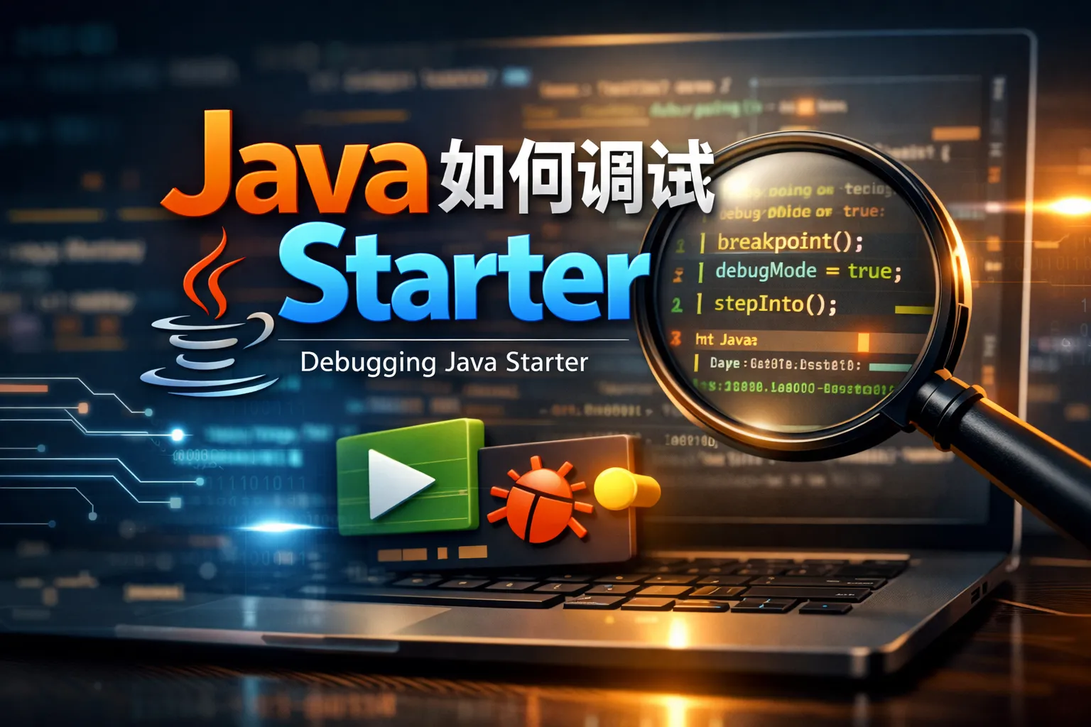 java如何调试starter