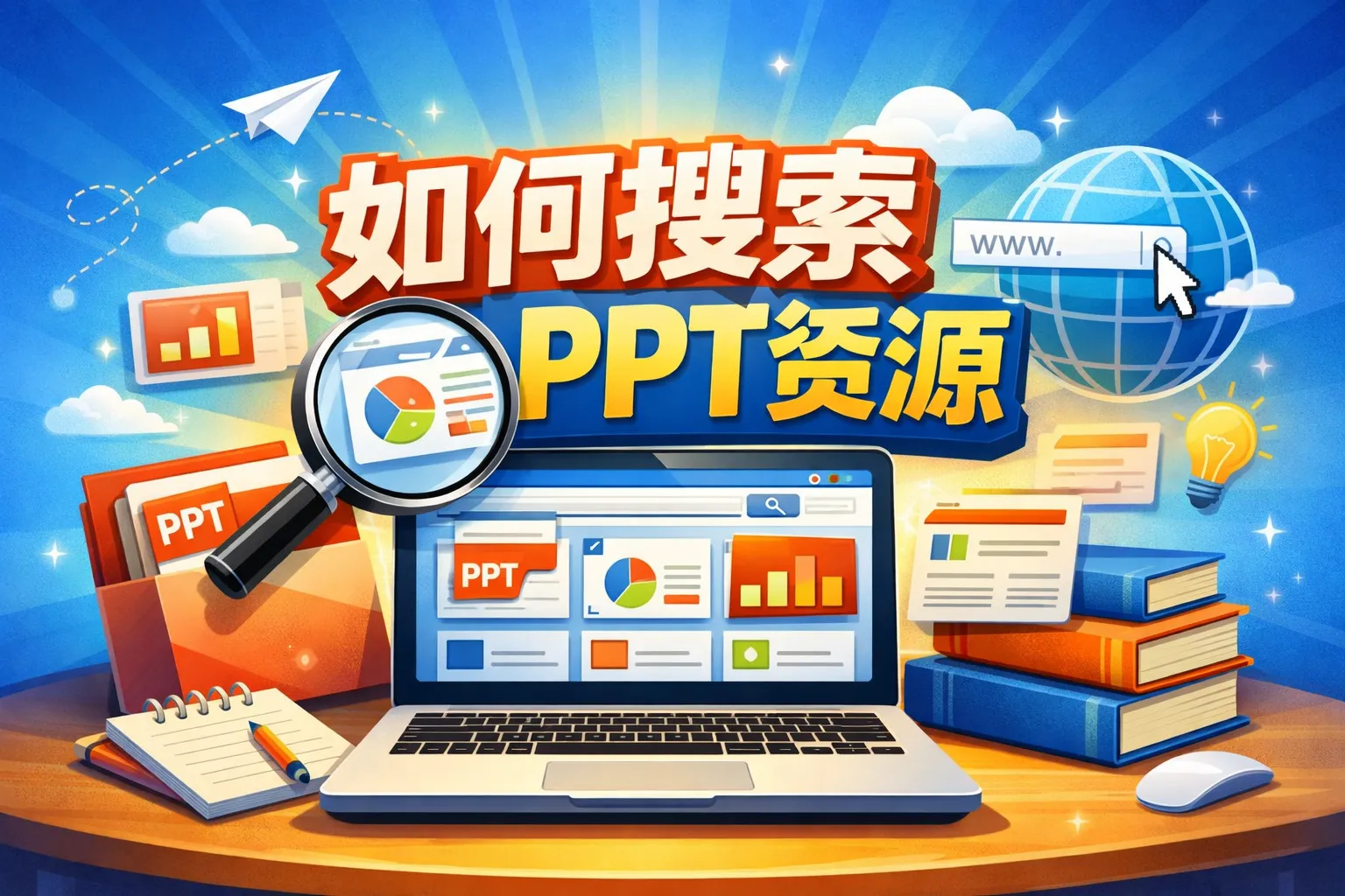 如何搜索ppt资源
