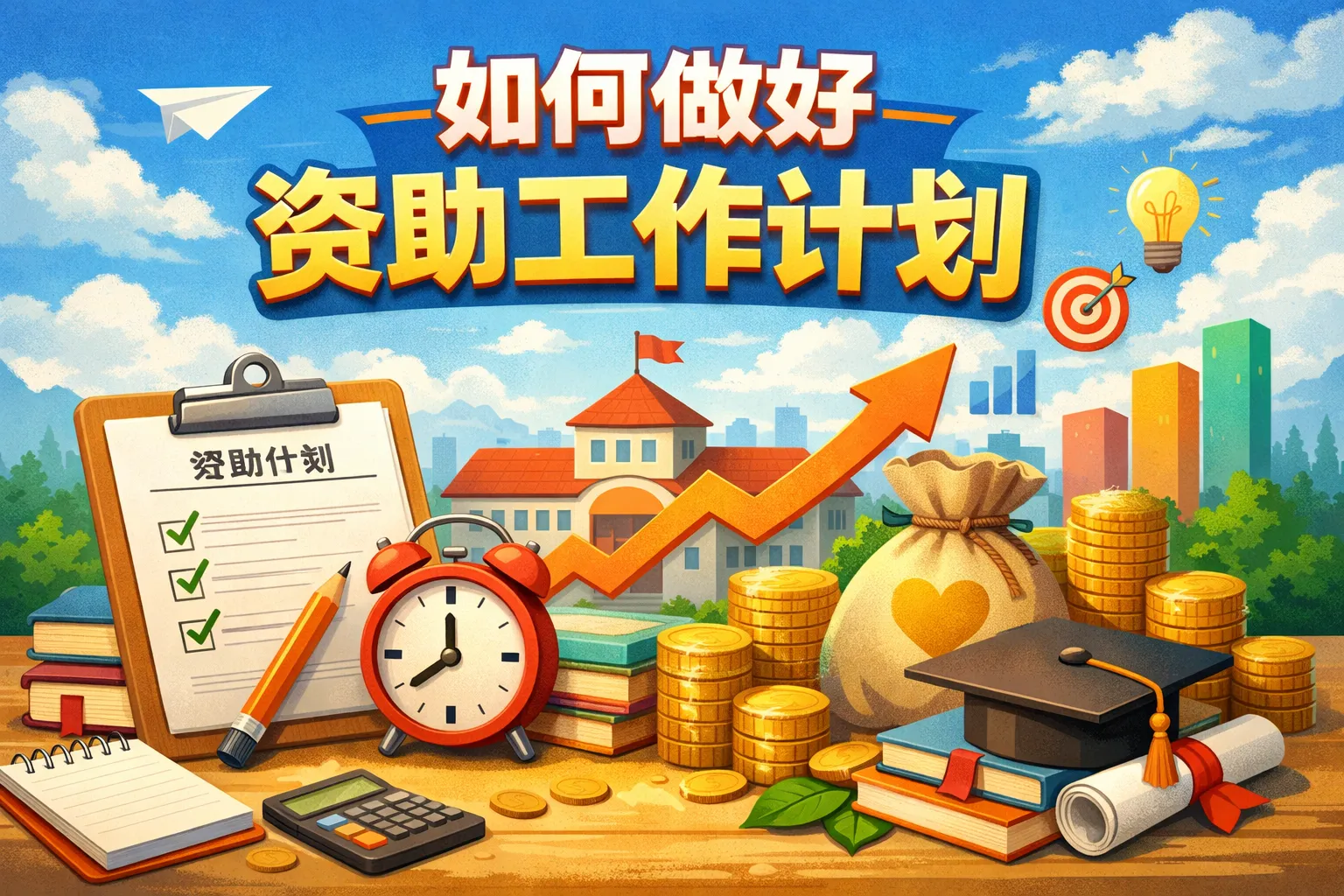 如何做好资助工作计划