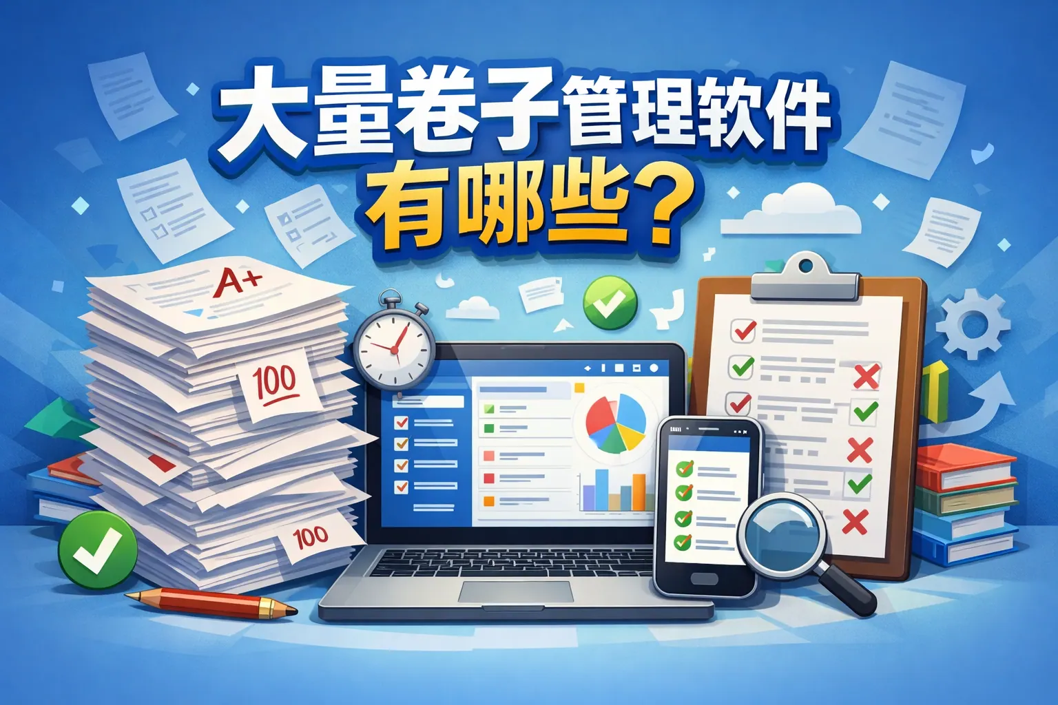 大量卷子管理软件有哪些
