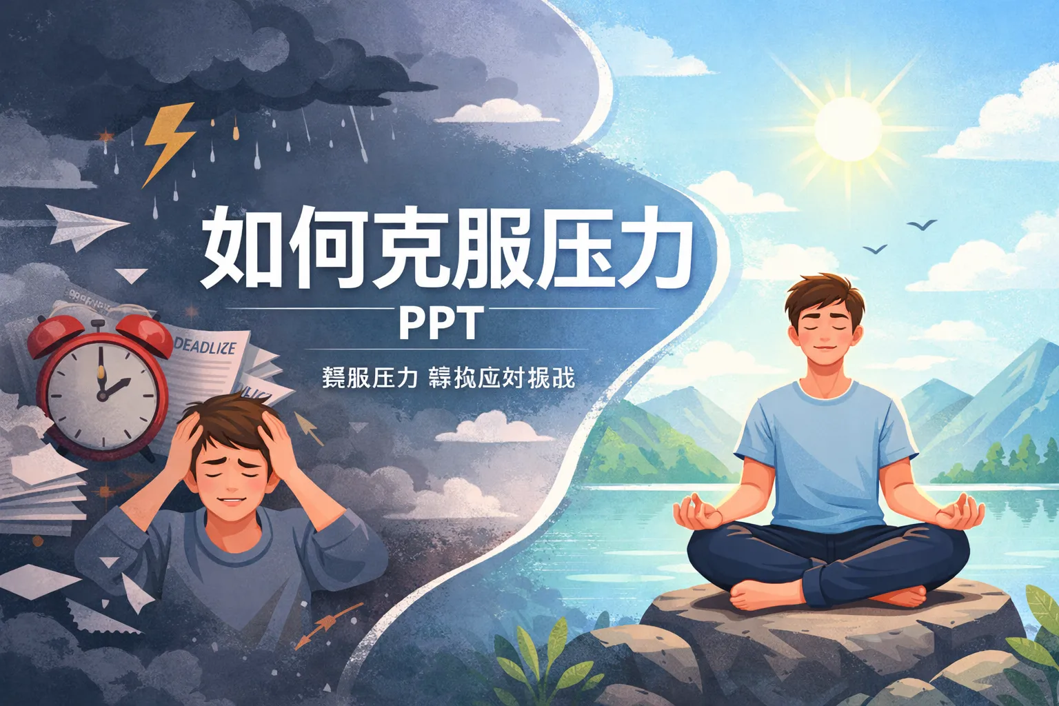 如何克服压力ppt