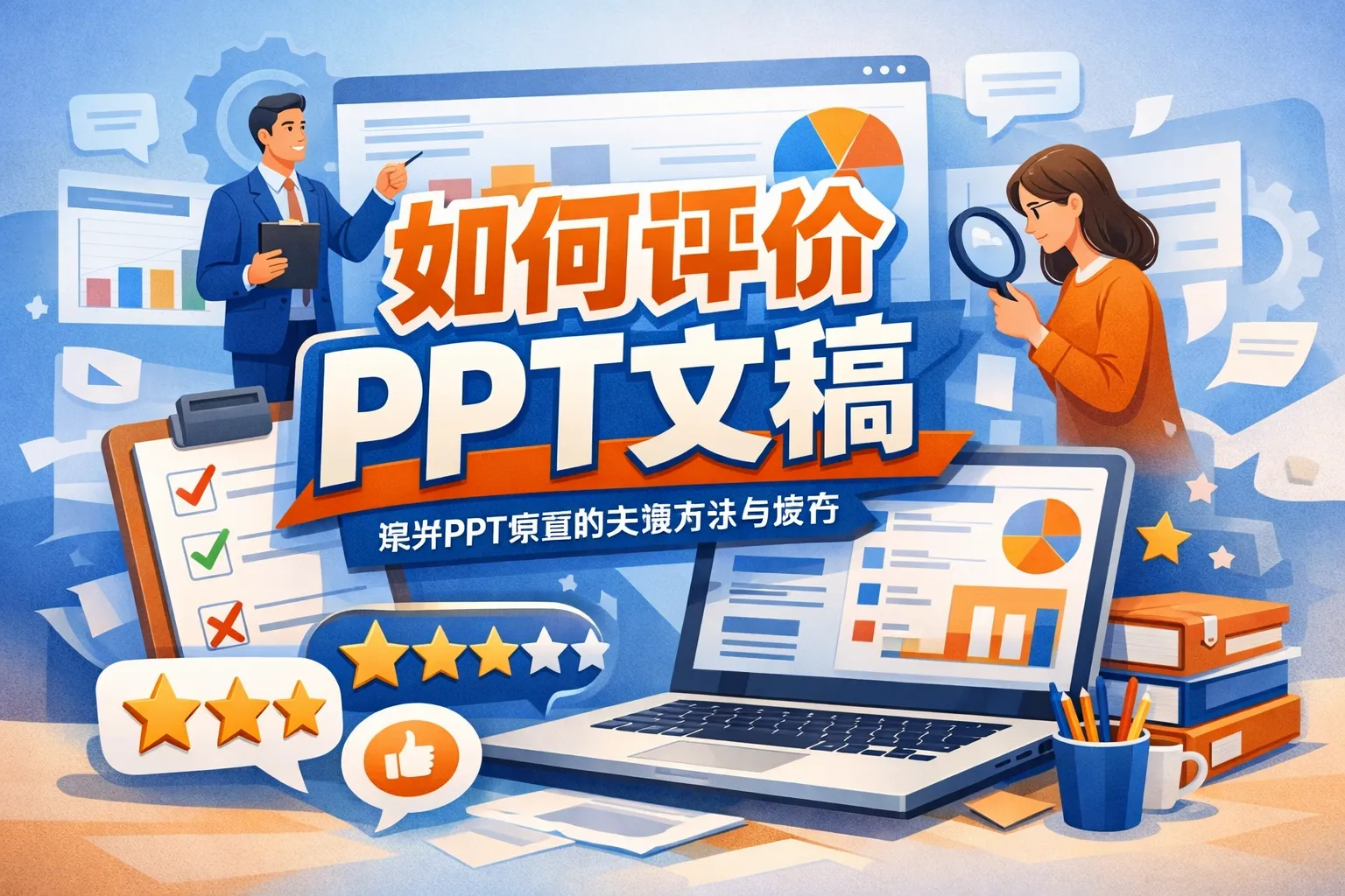 如何评价ppt文稿