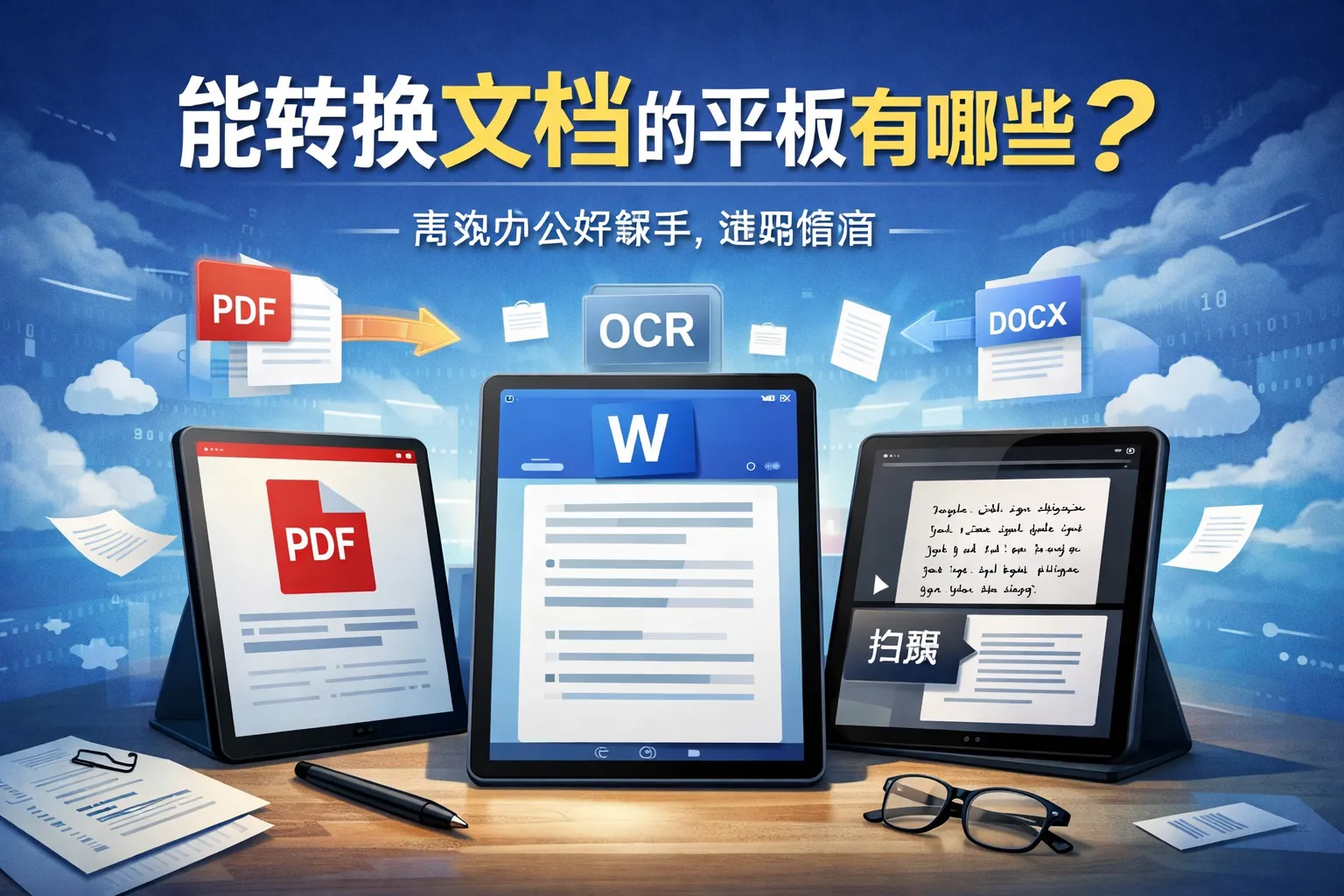 能转换文档的平板有哪些